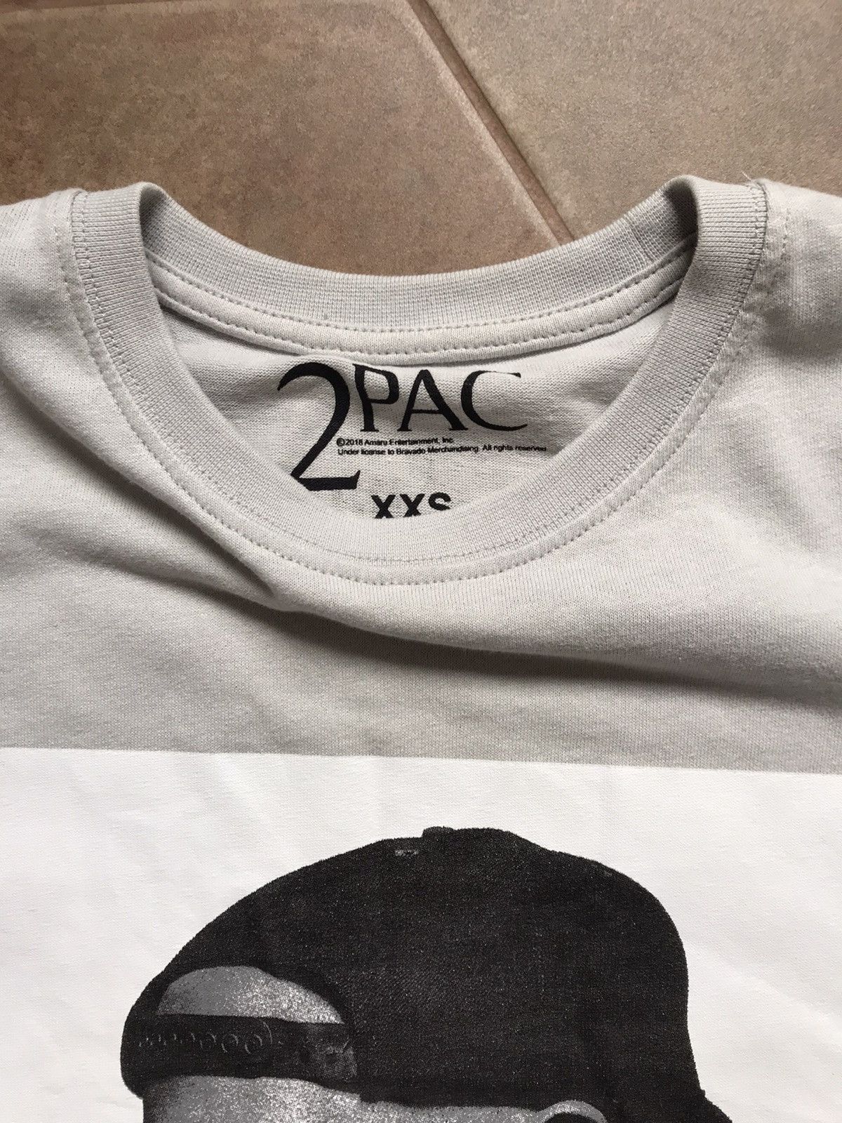 Band Tees × Rap Tees 2PAC SHIRT Size US XXS / EU 40 - 4 Thumbnail
