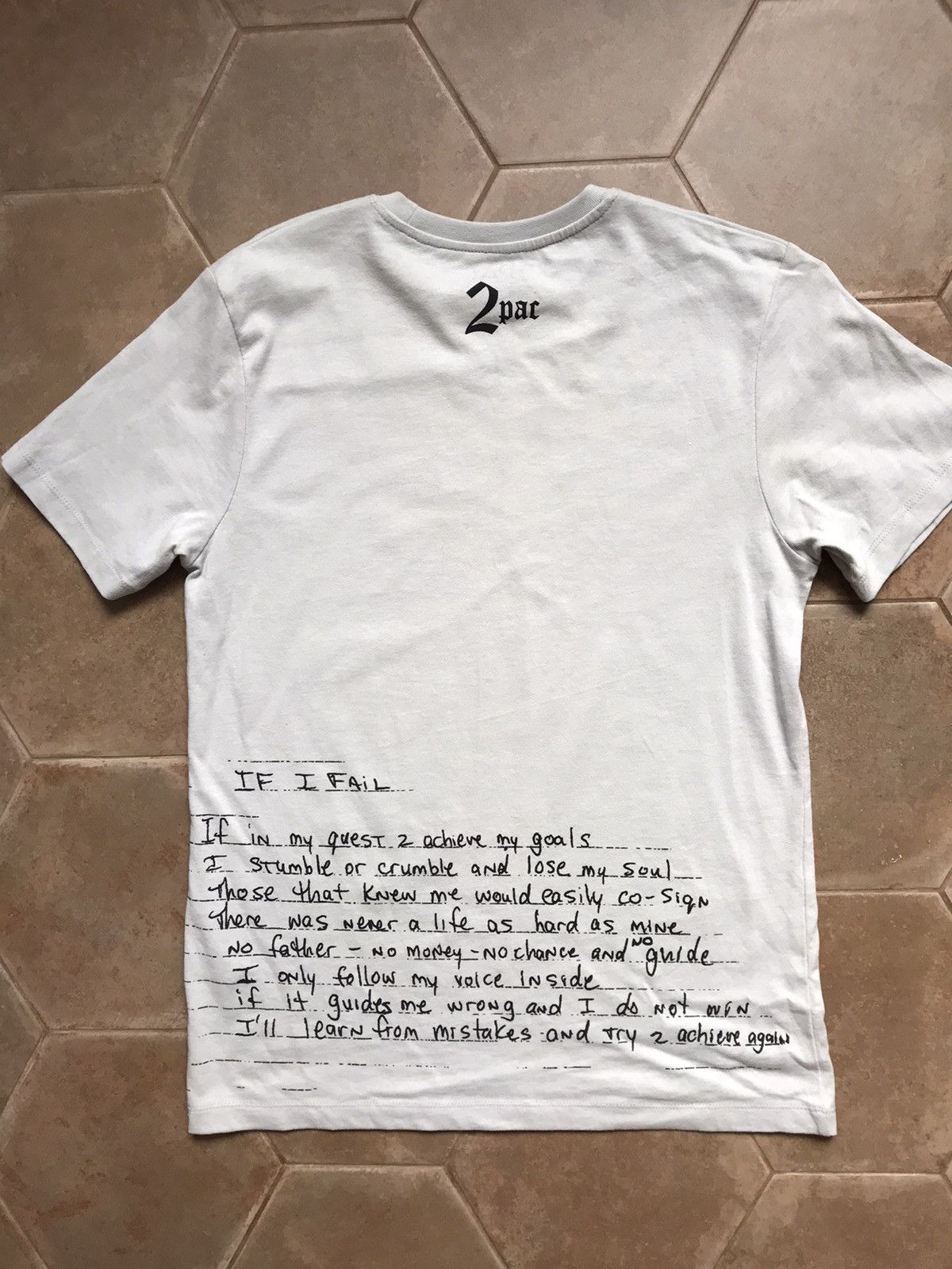 Band Tees × Rap Tees 2PAC SHIRT Size US XXS / EU 40 - 5 Thumbnail