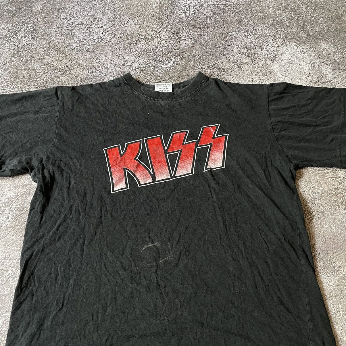 Vintage Vintage 90s Kiss Band Tee Sun Faded Graphic Grunge Boxy XL Size US XL / EU 56 / 4 - 5 Thumbnail