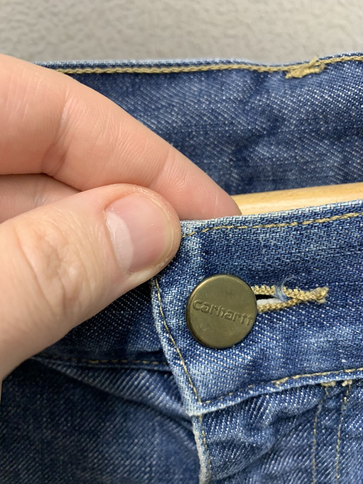 Carhartt Carhartt vintage simple pants denims jeans 34 size Size US 34 / EU 50 - 4 Thumbnail
