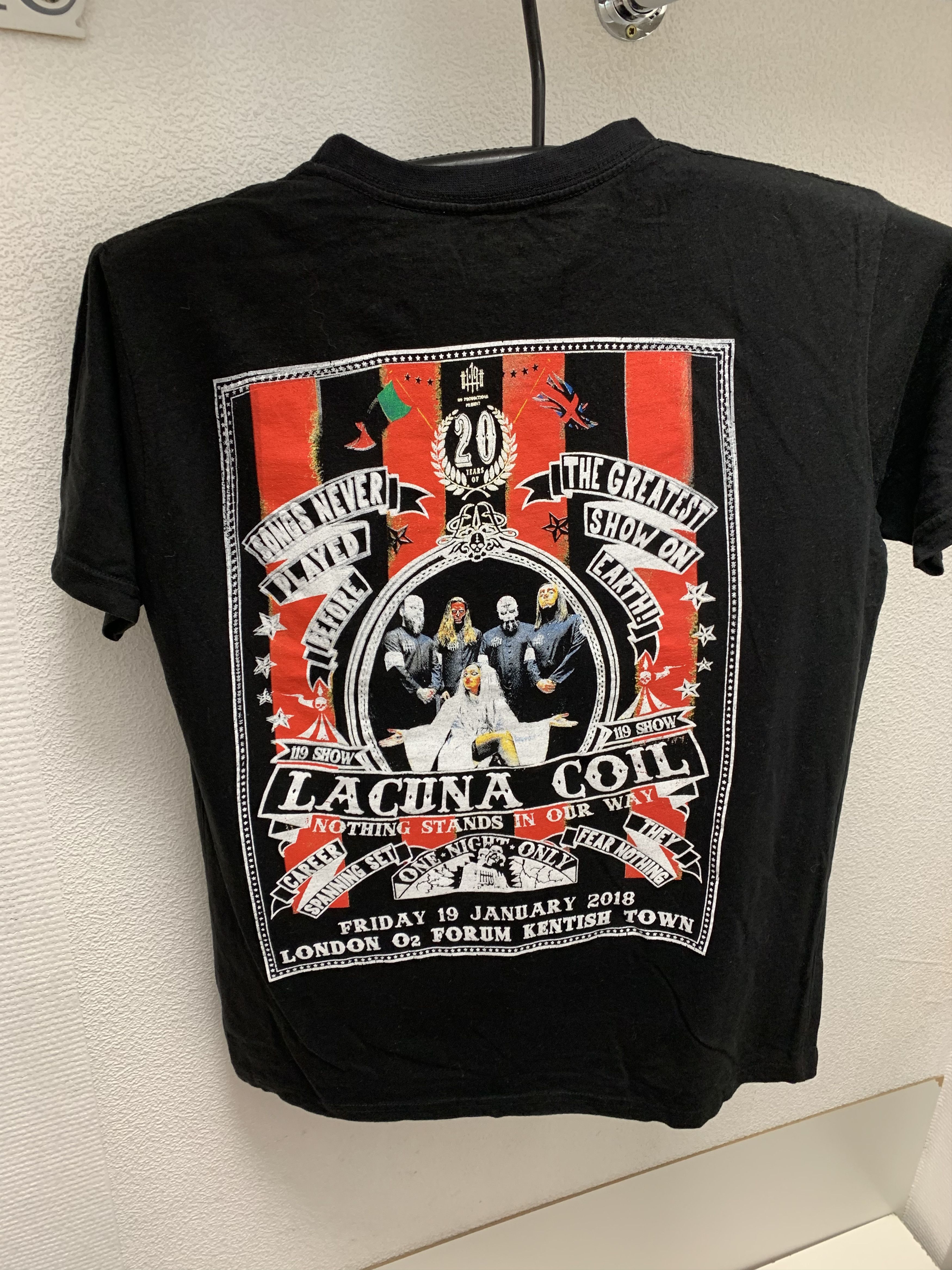 Band Tees Lacuna coil big logo t-shirt M size rock band tee Size US M / EU 48-50 / 2 - 2 Thumbnail