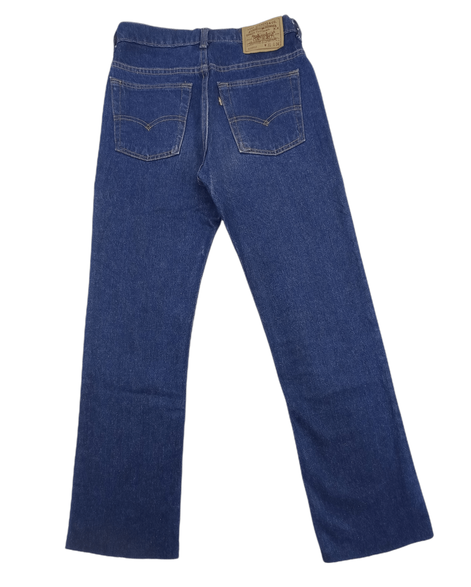 Levi's Vintage Levi's 517 Release Hem Denim Pants Size US 29 - 2 Thumbnail