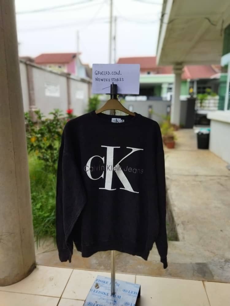 Calvin Klein RARE VINTAGE BIG LOGO CALVIN KLEIN Size US M / EU 48-50 / 2 - 1 Thumbnail