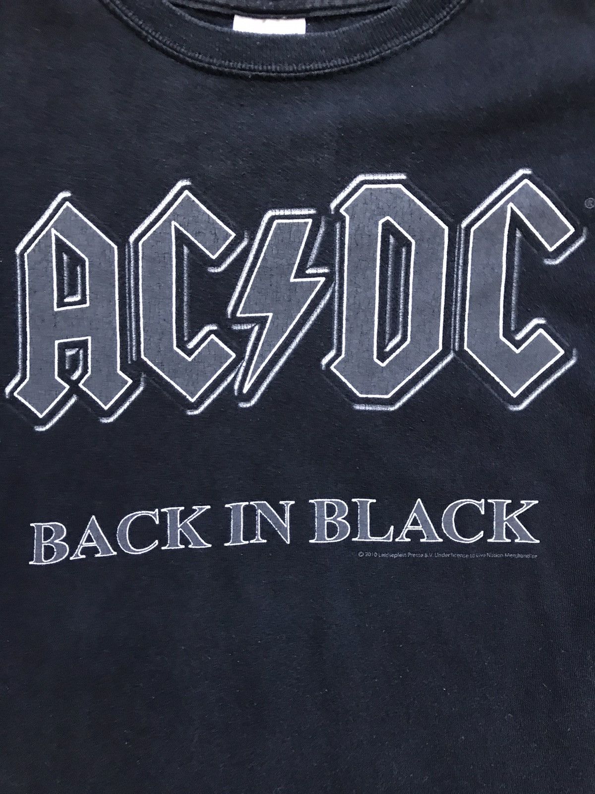 AC/DC AC/DC BACK IN BLACK VINTAGE SHIRT ROCK BAND Size US M / EU 48-50 / 2 - 3 Thumbnail