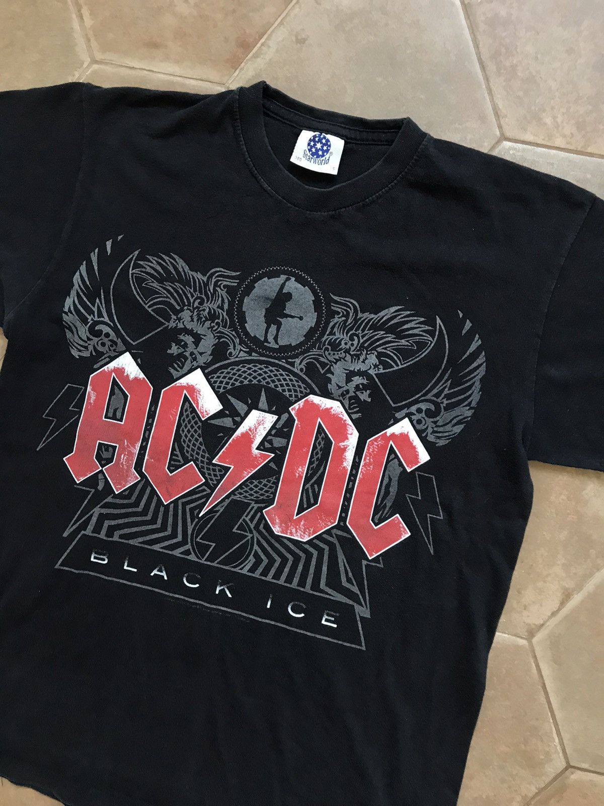 AC/DC × Vintage AC/DC BAND SHIRT VINTAGE RARE ROCK Size US S / EU 44-46 / 1 - 2 Thumbnail