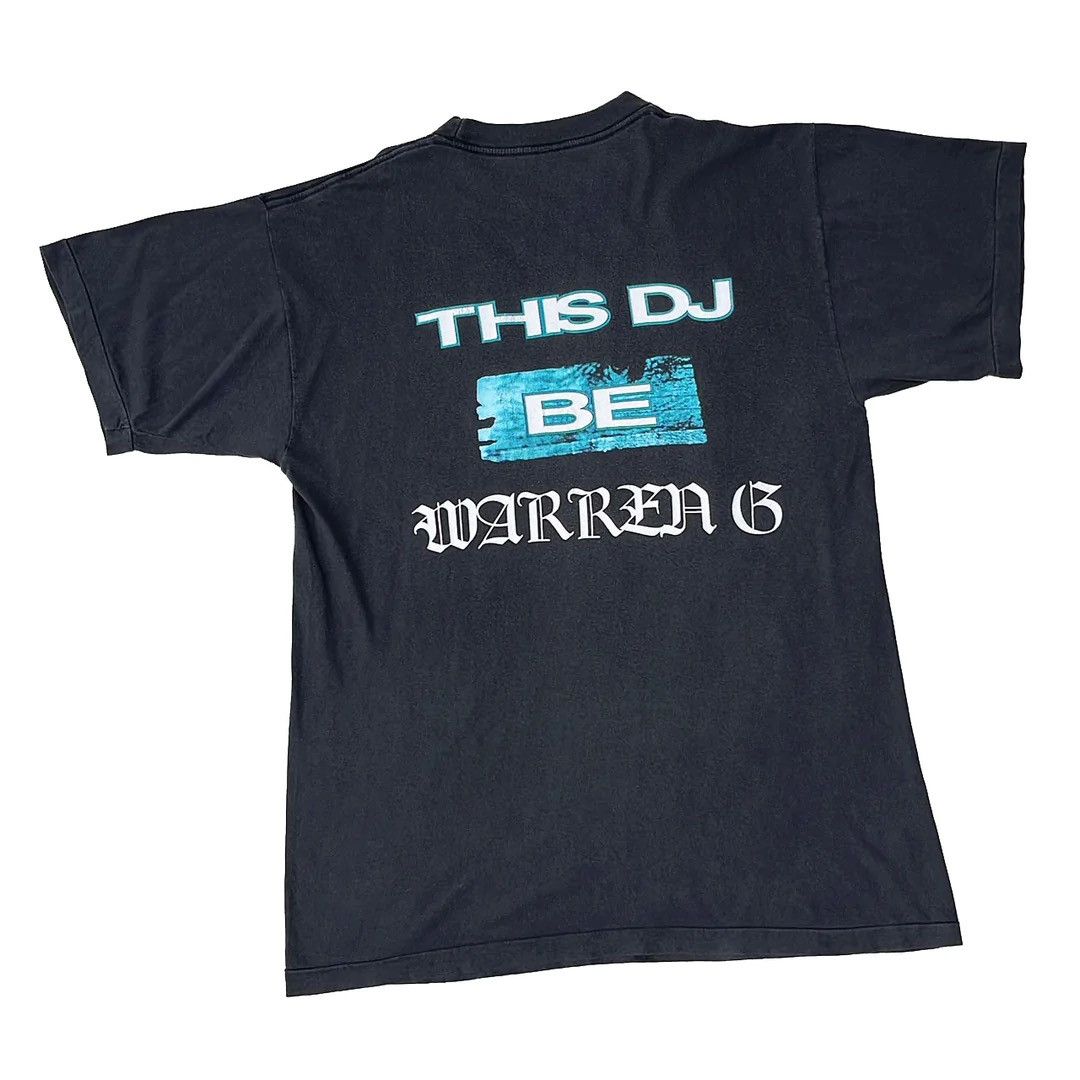 Band Tees Warren G 94 90s OG Vintage Rap Tee Concert Tour Dj T-Shirt Size US L / EU 52-54 / 3 - 2 Thumbnail
