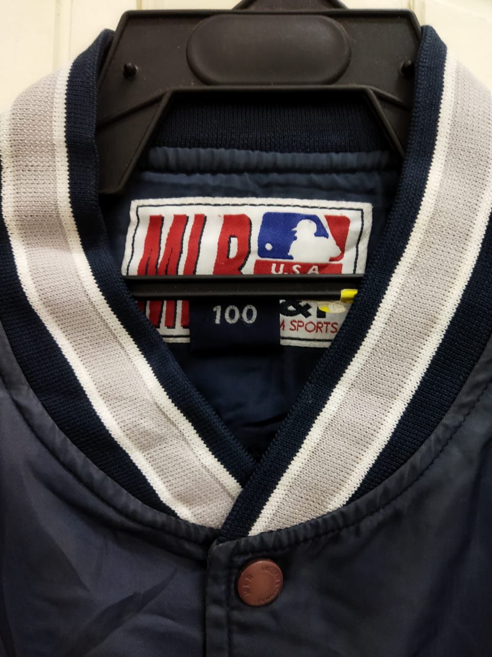 New York Yankees Rare Vintage New York Yankees MLB Varsity Jacket Size US L / EU 52-54 / 3 - 4 Thumbnail