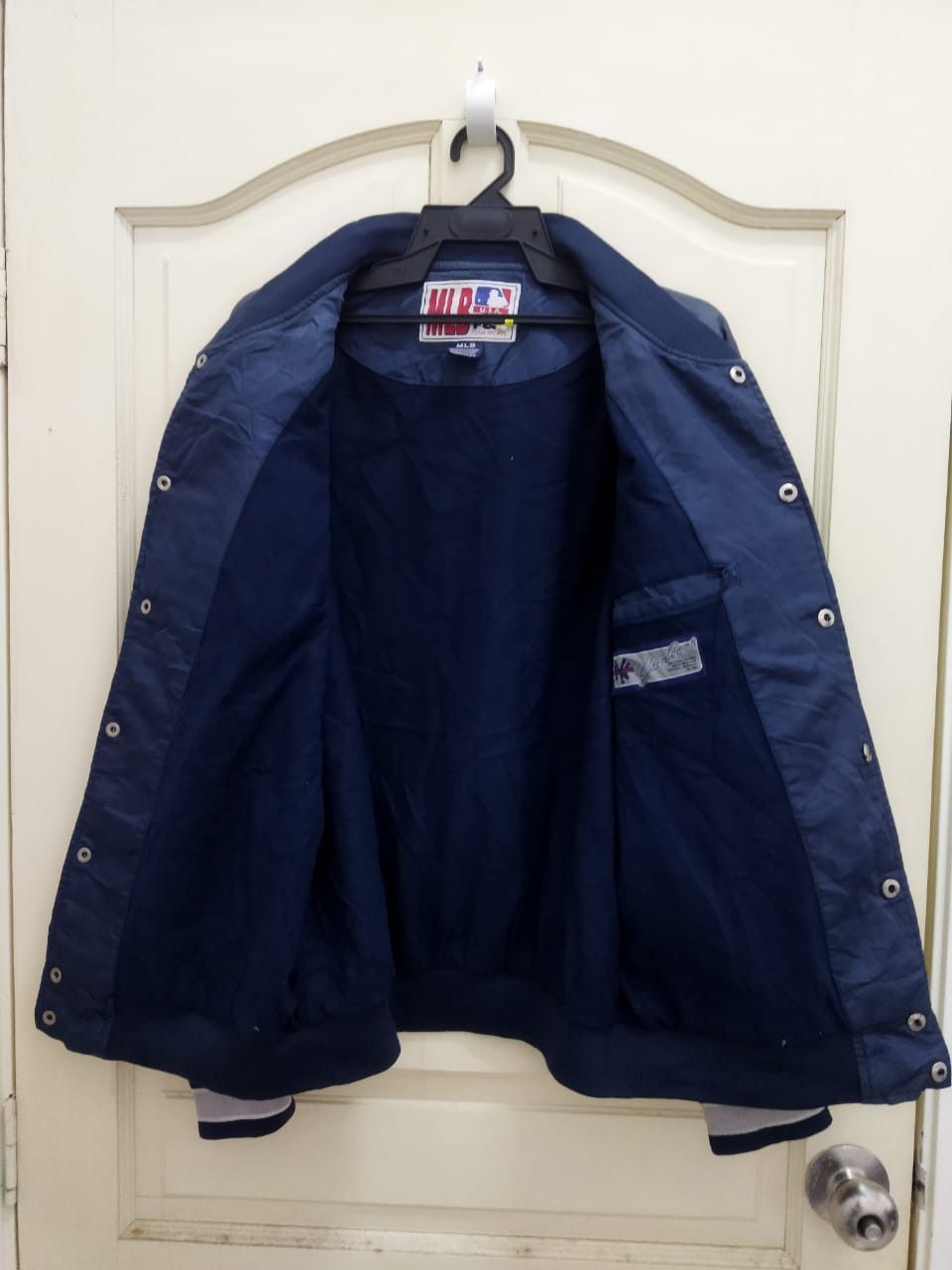New York Yankees Rare Vintage New York Yankees MLB Varsity Jacket Size US L / EU 52-54 / 3 - 6 Thumbnail