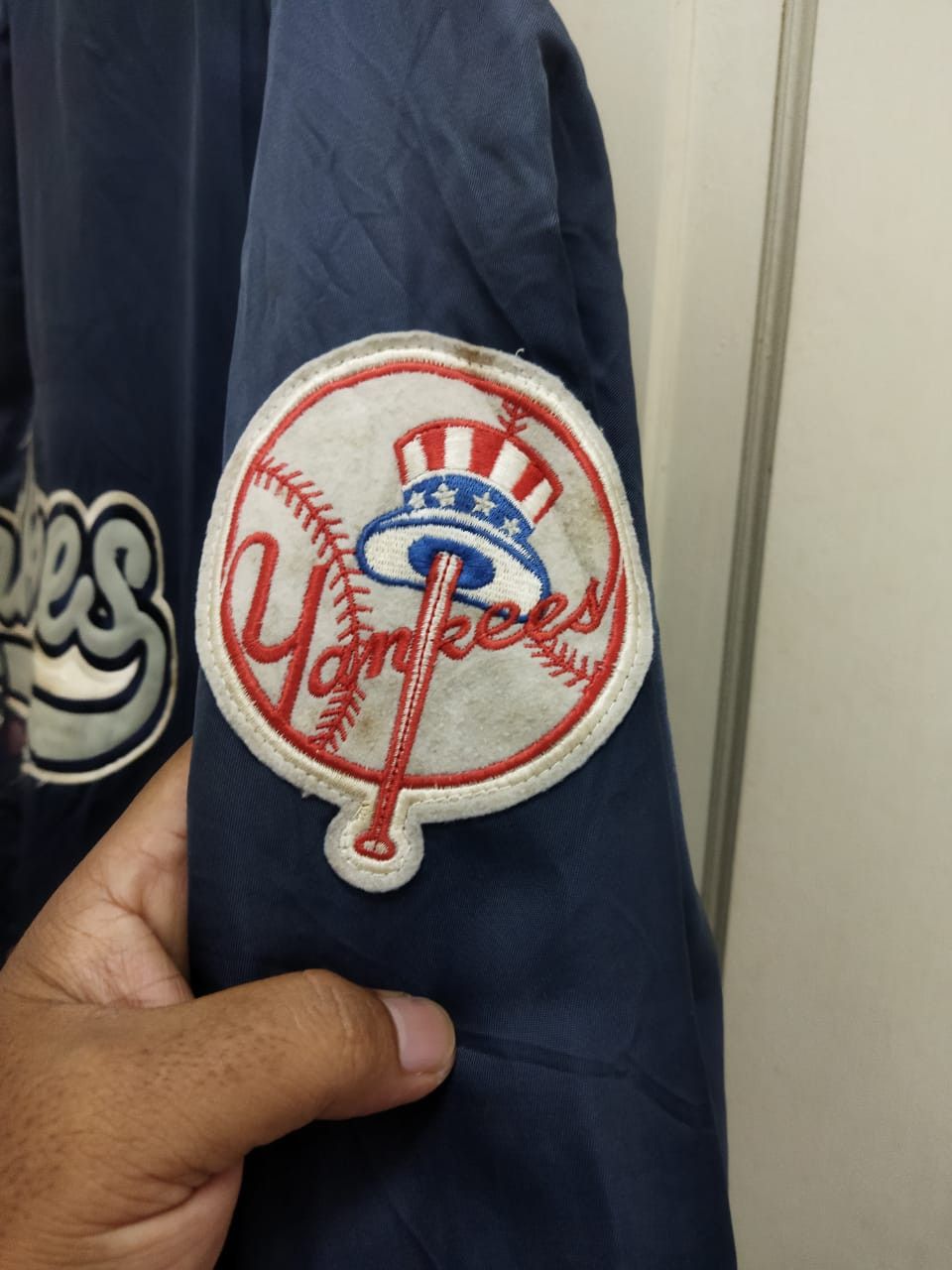 New York Yankees Rare Vintage New York Yankees MLB Varsity Jacket Size US L / EU 52-54 / 3 - 5 Thumbnail