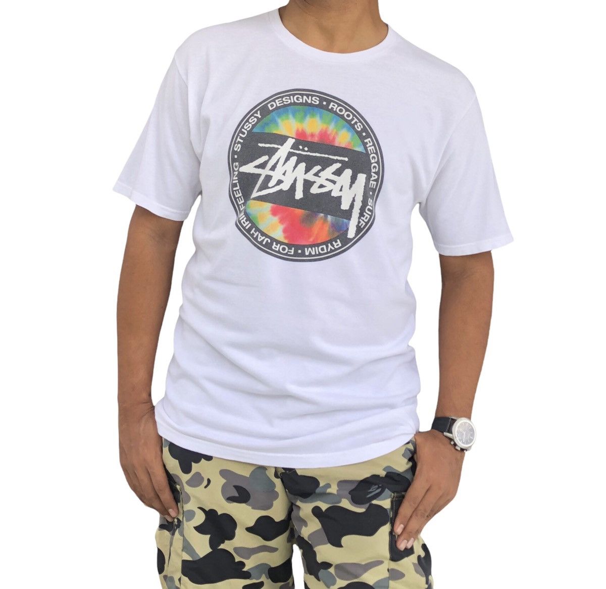 Stussy Stussy Designs Roots Reggae T-shirt Size US M / EU 48-50 / 2 - 1 Thumbnail