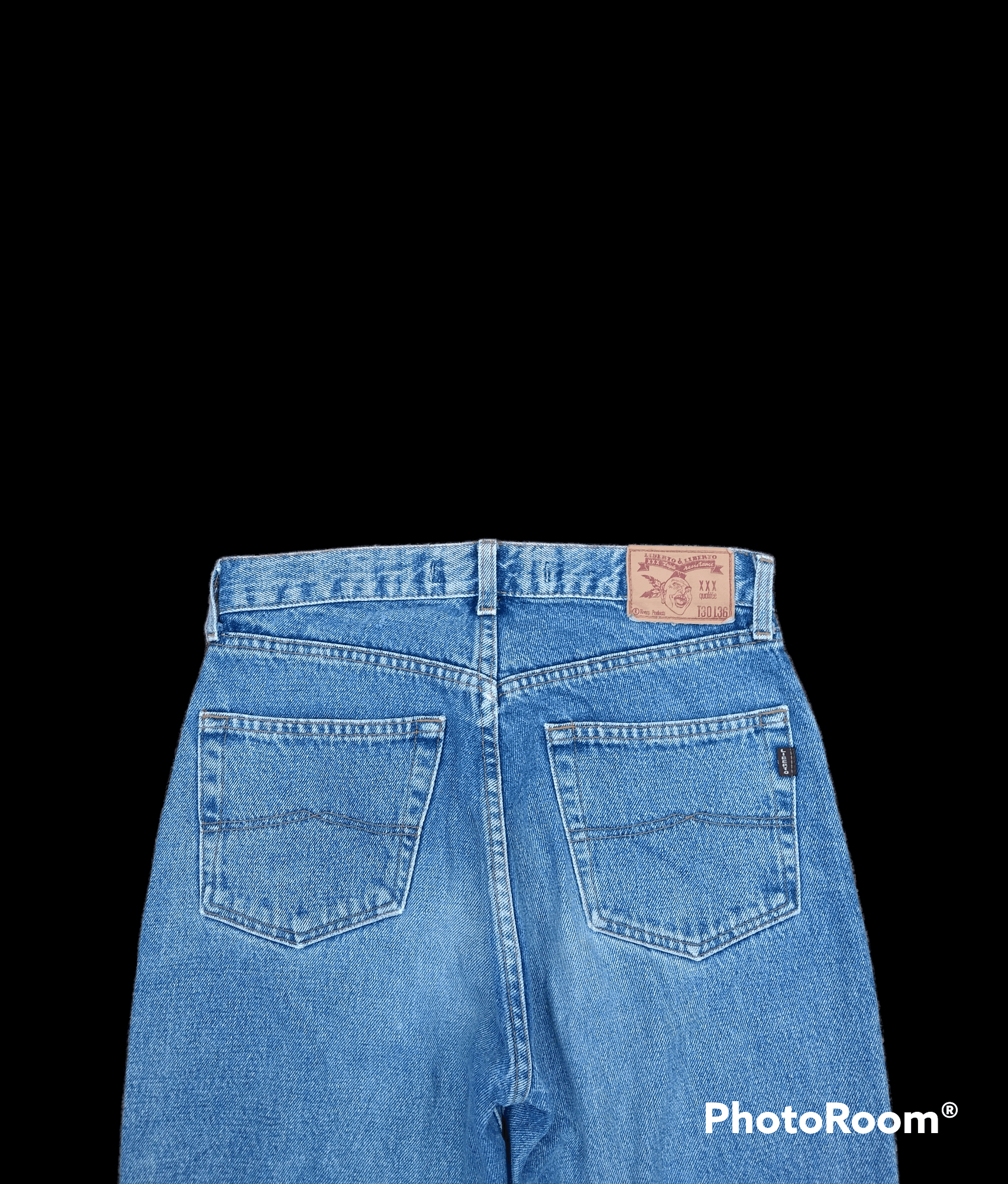 Japanese Brand FUCKING⚡ TRASH RIPED LIBERTO DENIM PANTS Size US 29 - 4 Thumbnail