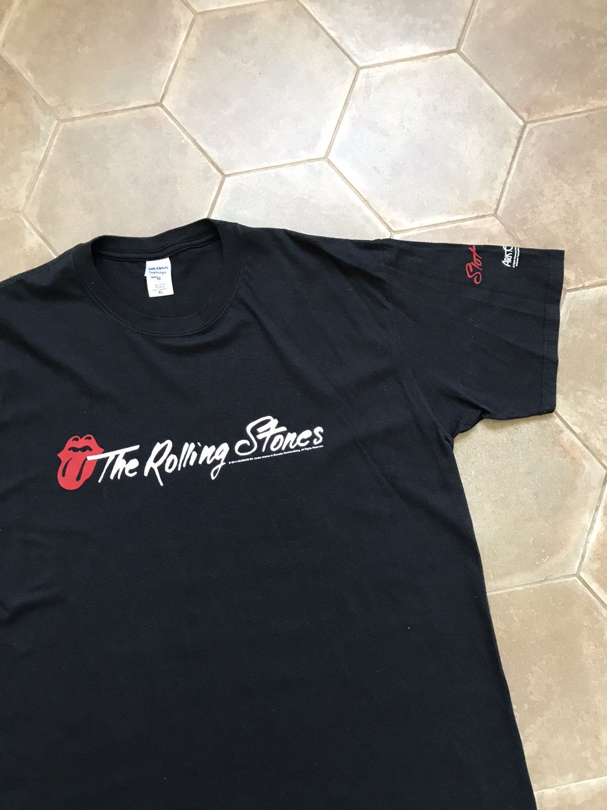 Band Tees × The Rolling Stones × Vintage The Rolling Stones shirt XL Size US XL / EU 56 / 4 - 1 Thumbnail
