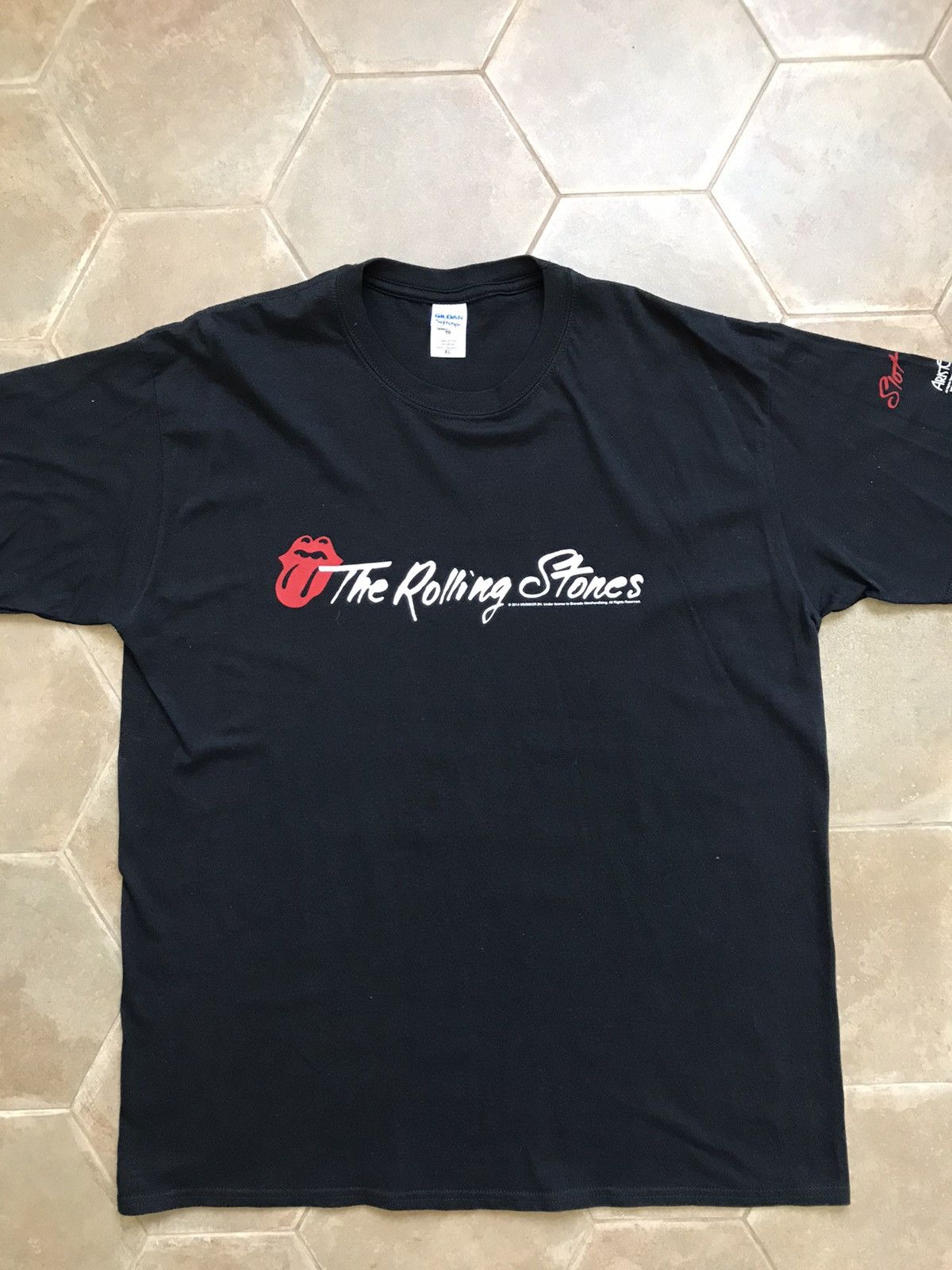 Band Tees × The Rolling Stones × Vintage The Rolling Stones shirt XL Size US XL / EU 56 / 4 - 3 Thumbnail