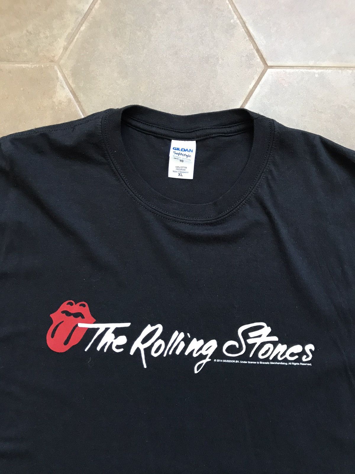 Band Tees × The Rolling Stones × Vintage The Rolling Stones shirt XL Size US XL / EU 56 / 4 - 2 Thumbnail