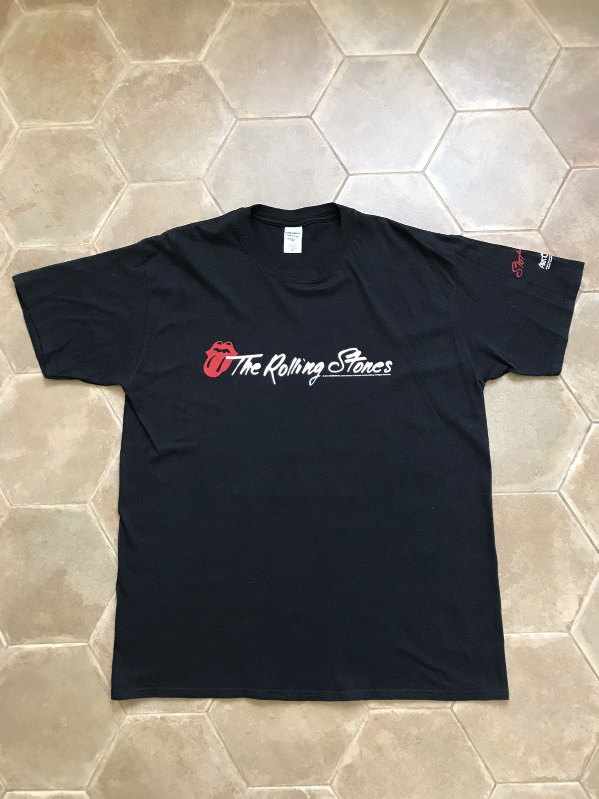 Band Tees × The Rolling Stones × Vintage The Rolling Stones shirt XL Size US XL / EU 56 / 4 - 4 Thumbnail