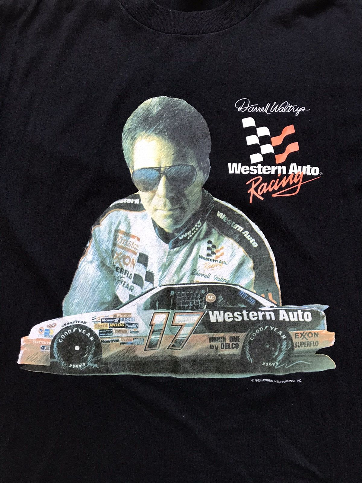 NASCAR Darrell Waltrip western auto rare shirt Size US XL / EU 56 / 4 - 2 Thumbnail