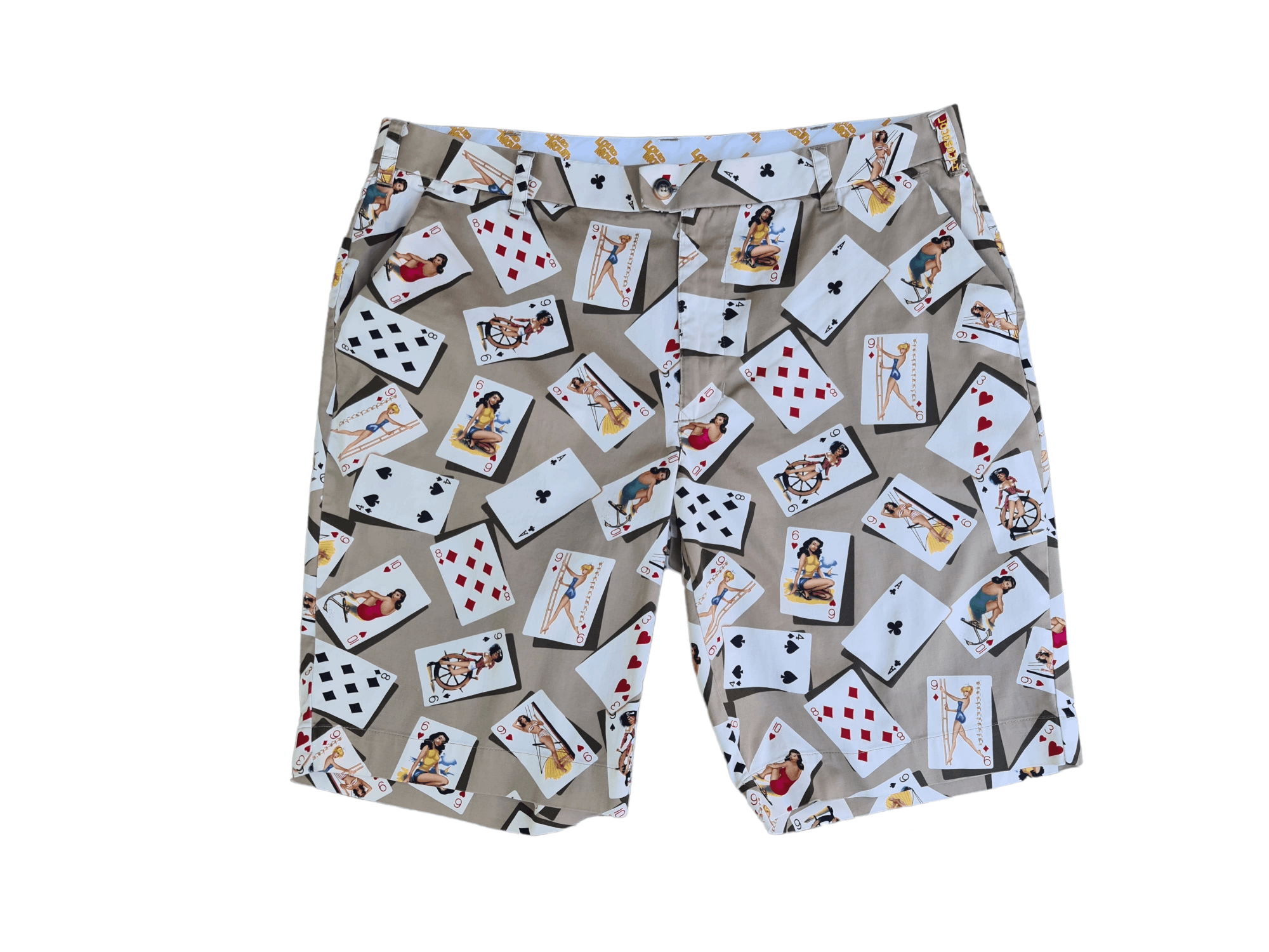 Other Loud Mouth Naughty Cards Golf Shorts Size US 40 / EU 56 - 1 Thumbnail