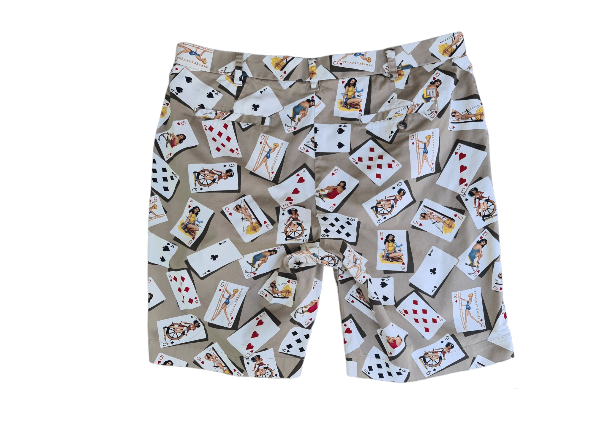 Other Loud Mouth Naughty Cards Golf Shorts Size US 40 / EU 56 - 2 Thumbnail