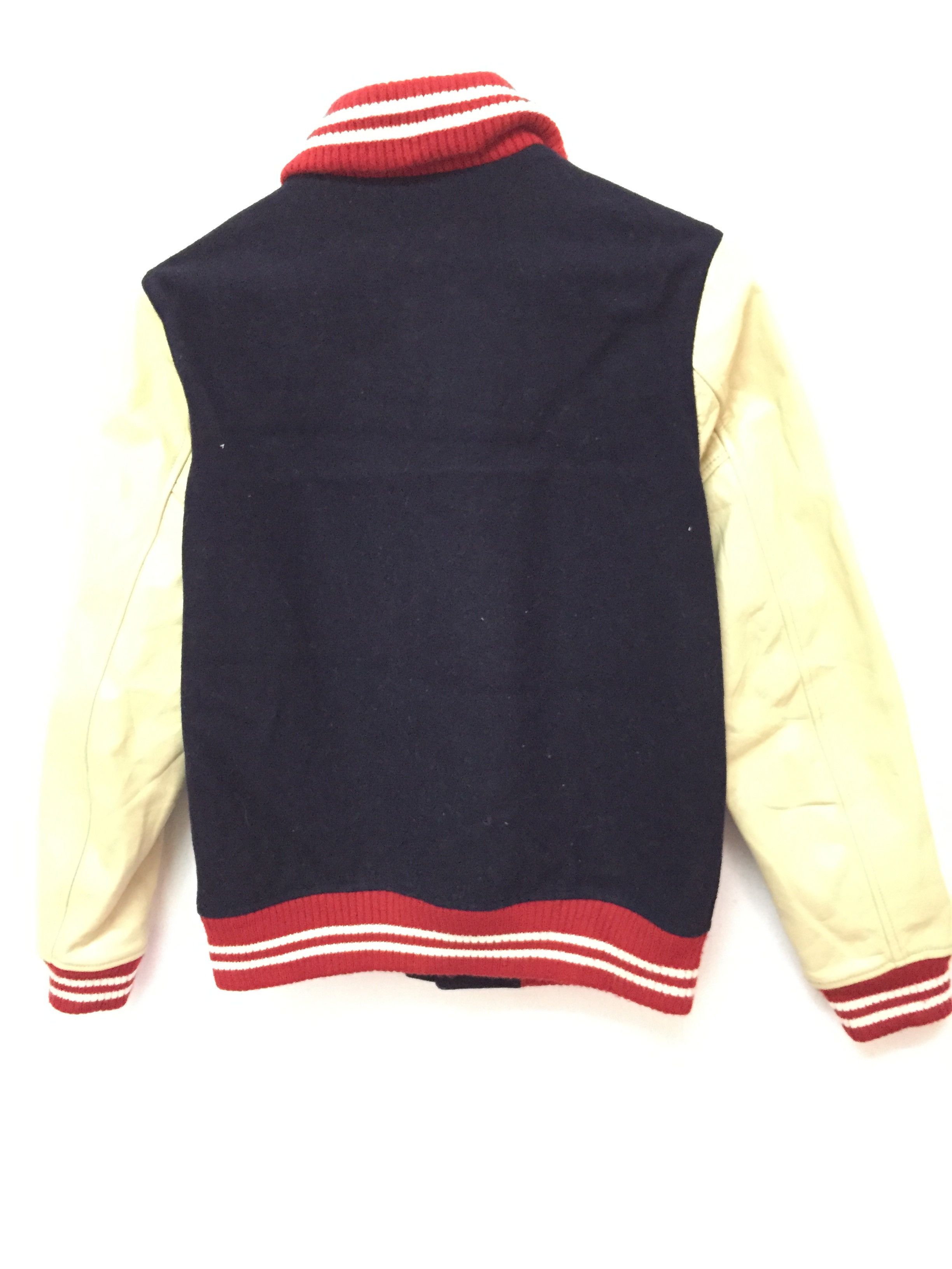 Beams Plus half leather Varsity jacket Size US S / EU 44-46 / 1 - 7 Thumbnail