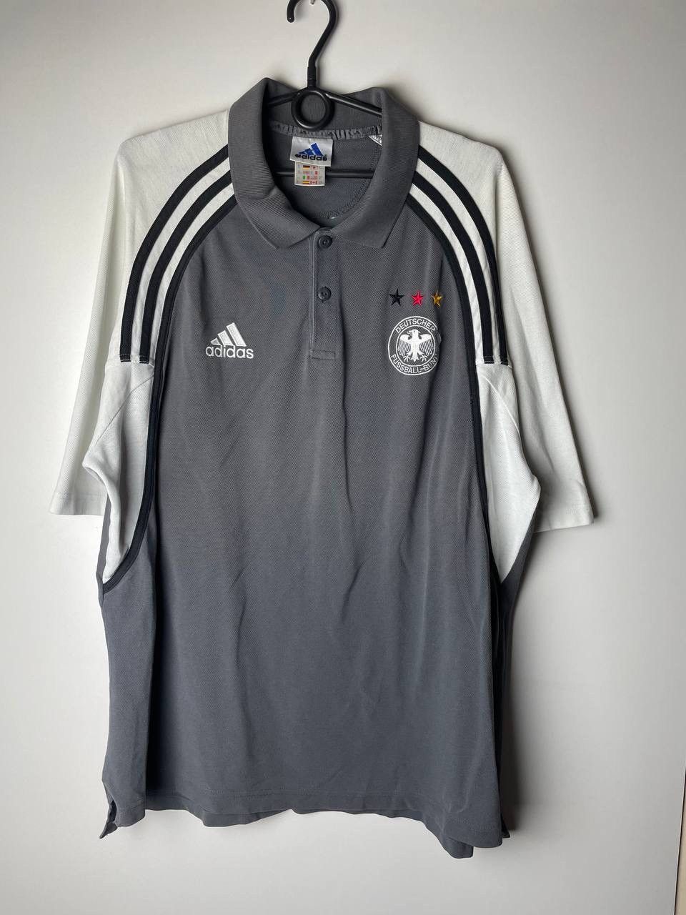 Vintage Adidas Germany vintage polo t-shirts size XL Size US XL / EU 56 / 4 - 1 Thumbnail