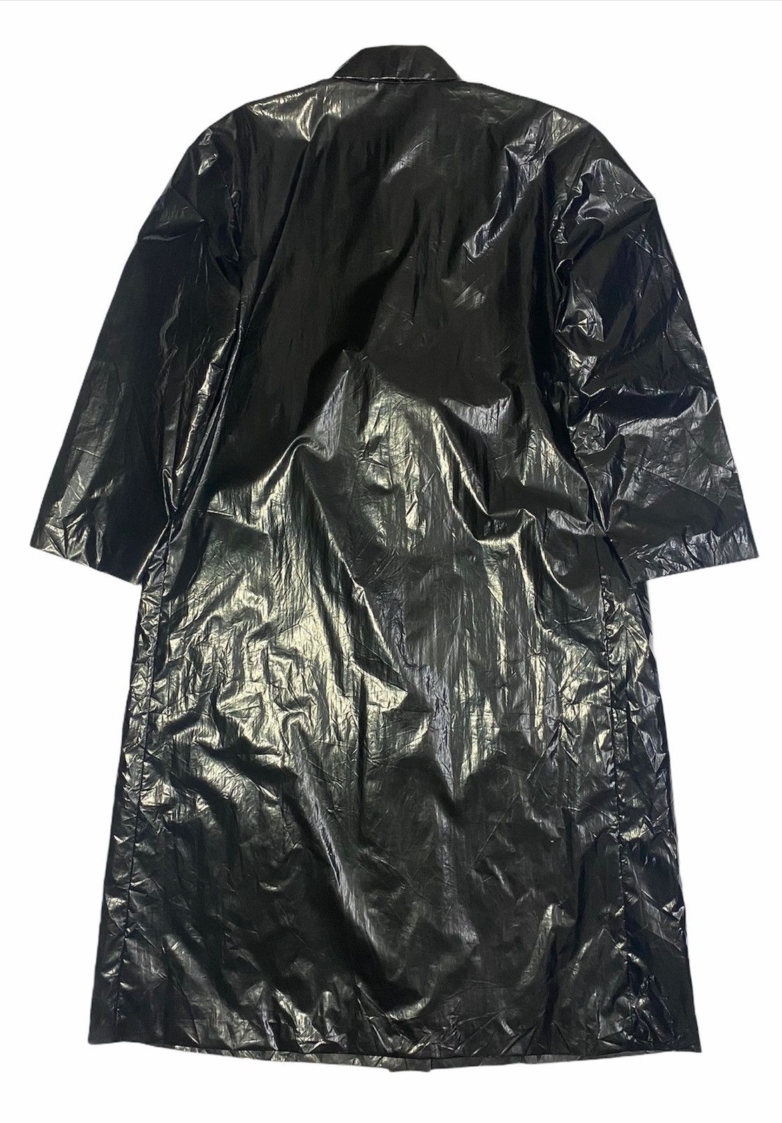 Issey Miyake Harajuku Heat 🔥🔥Issey Miyake Black lightning Trench Coat Size US L / EU 52-54 / 3 - 5 Thumbnail