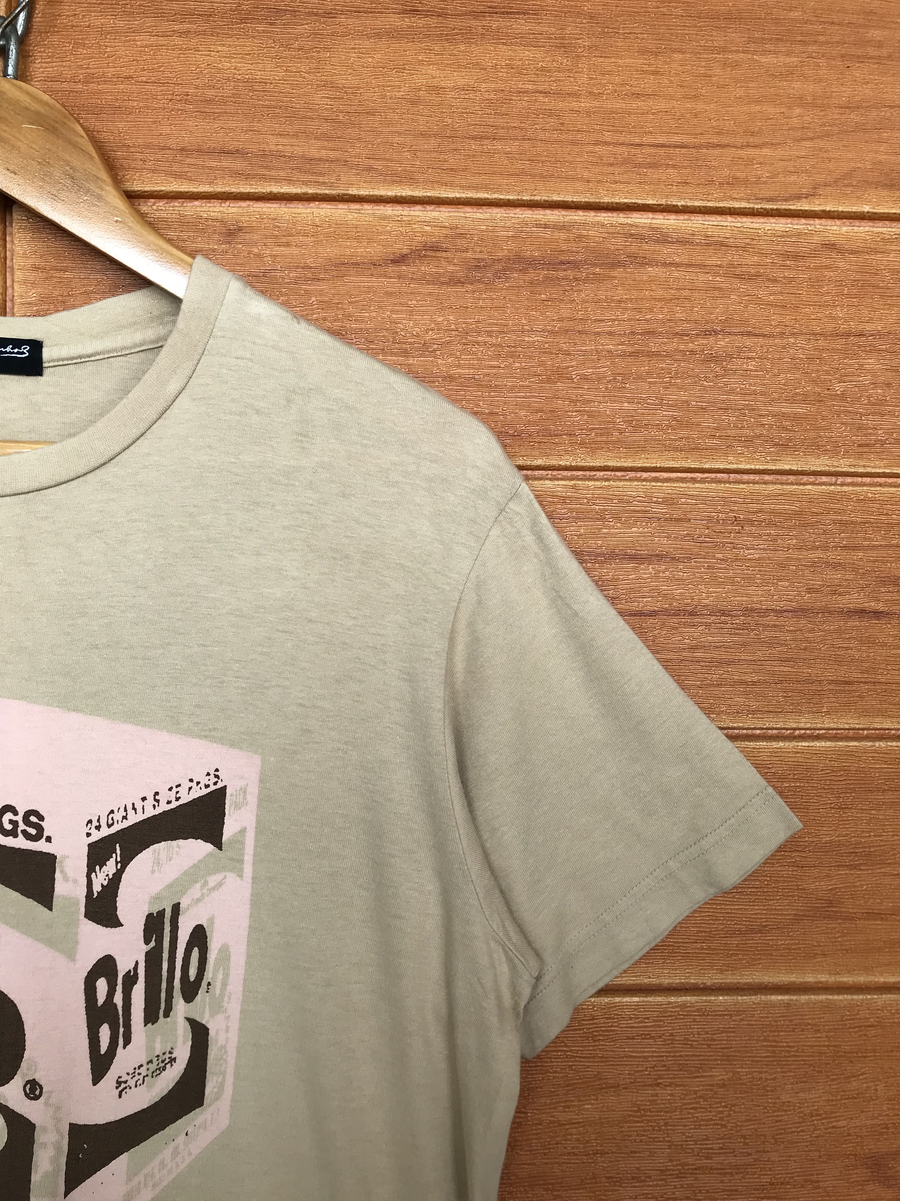 Andy Warhol Vintage ANDY WARHOL 'brillo soap pads' Pop Art T-Shirt Size US M / EU 48-50 / 2 - 6 Thumbnail