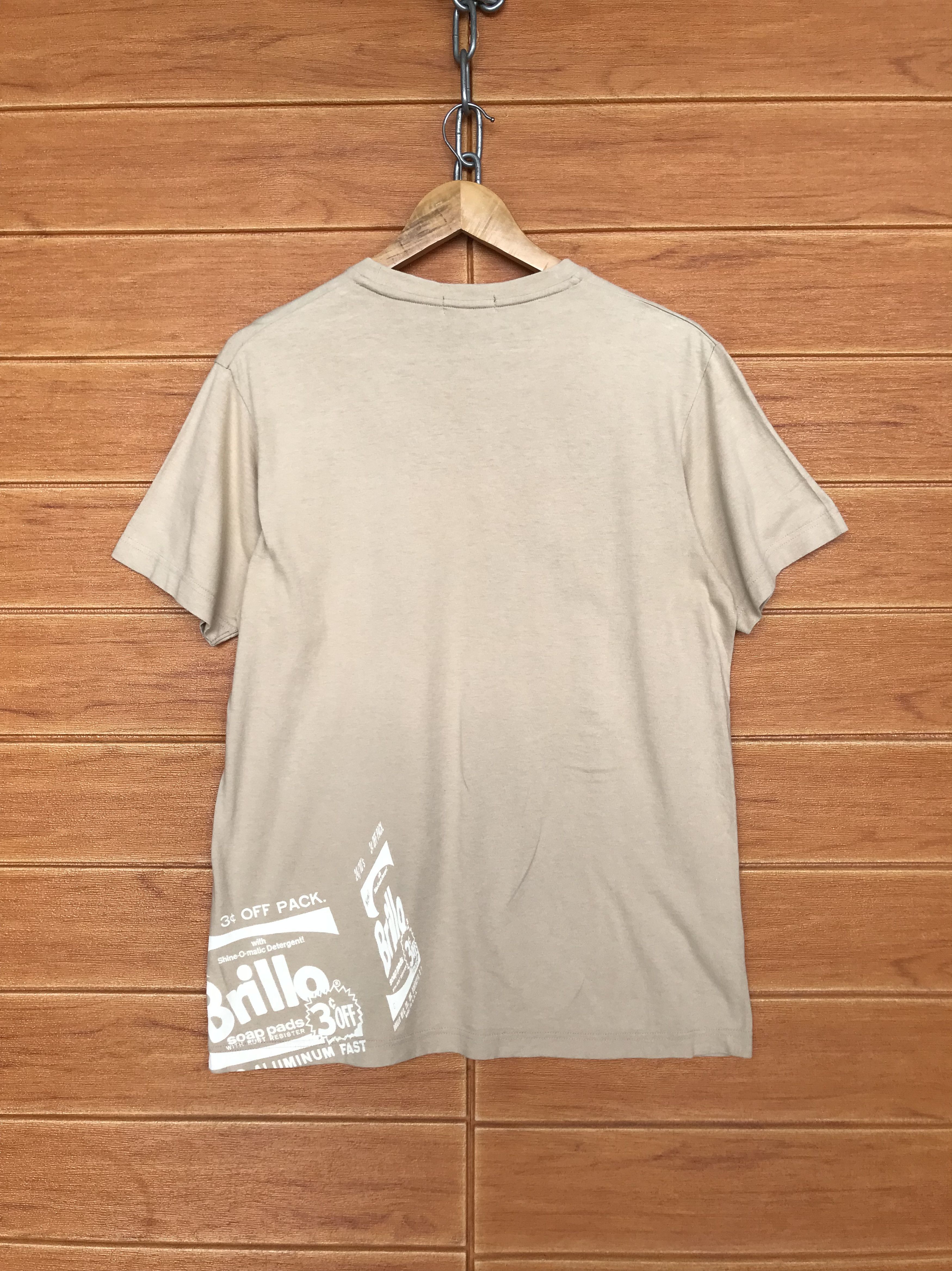 Andy Warhol Vintage ANDY WARHOL 'brillo soap pads' Pop Art T-Shirt Size US M / EU 48-50 / 2 - 10 Thumbnail