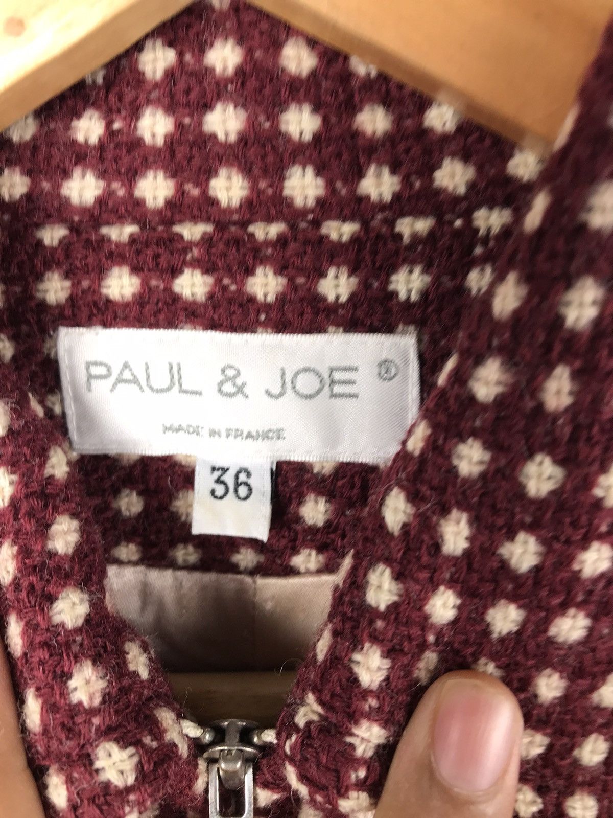 Designer × Paul & Joe Vtg Paul & Joe Knit Jacket Size US S / EU 44-46 / 1 - 4 Thumbnail