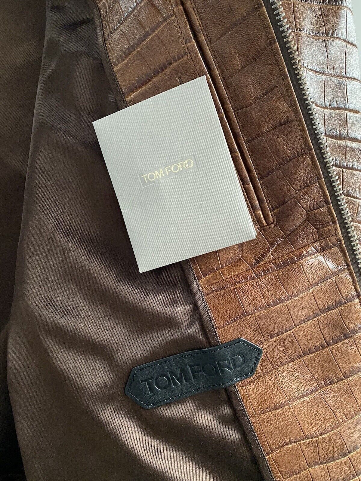 Tom Ford o1ee20623/6xb Jacket in Brown Size US XL / EU 56 / 4 - 9 Thumbnail