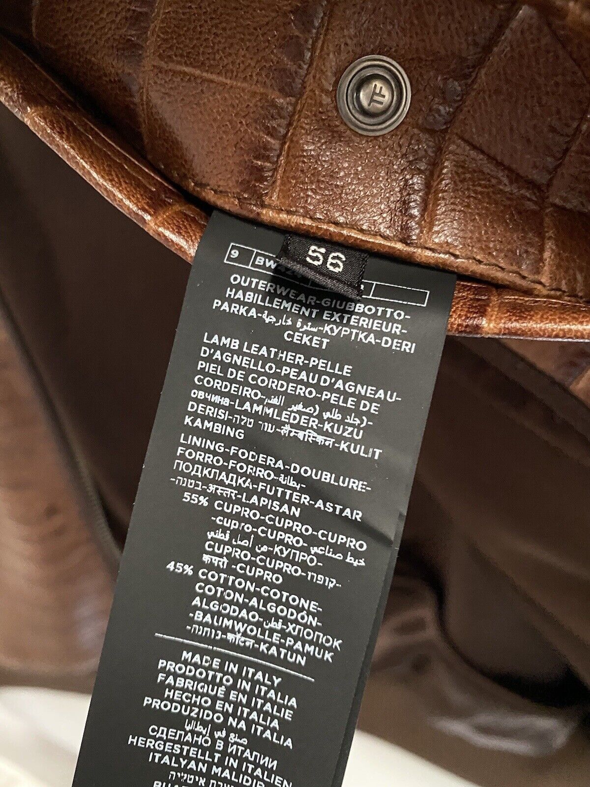 Tom Ford o1ee20623/6xb Jacket in Brown Size US XL / EU 56 / 4 - 7 Thumbnail