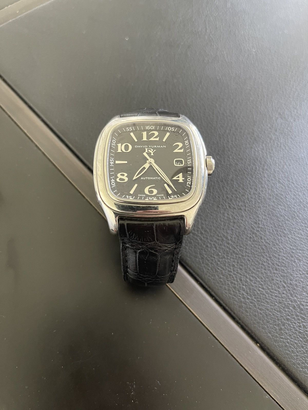 image of David Yurman Belmont T310-Xst 41Mm Mens Watch in Black
