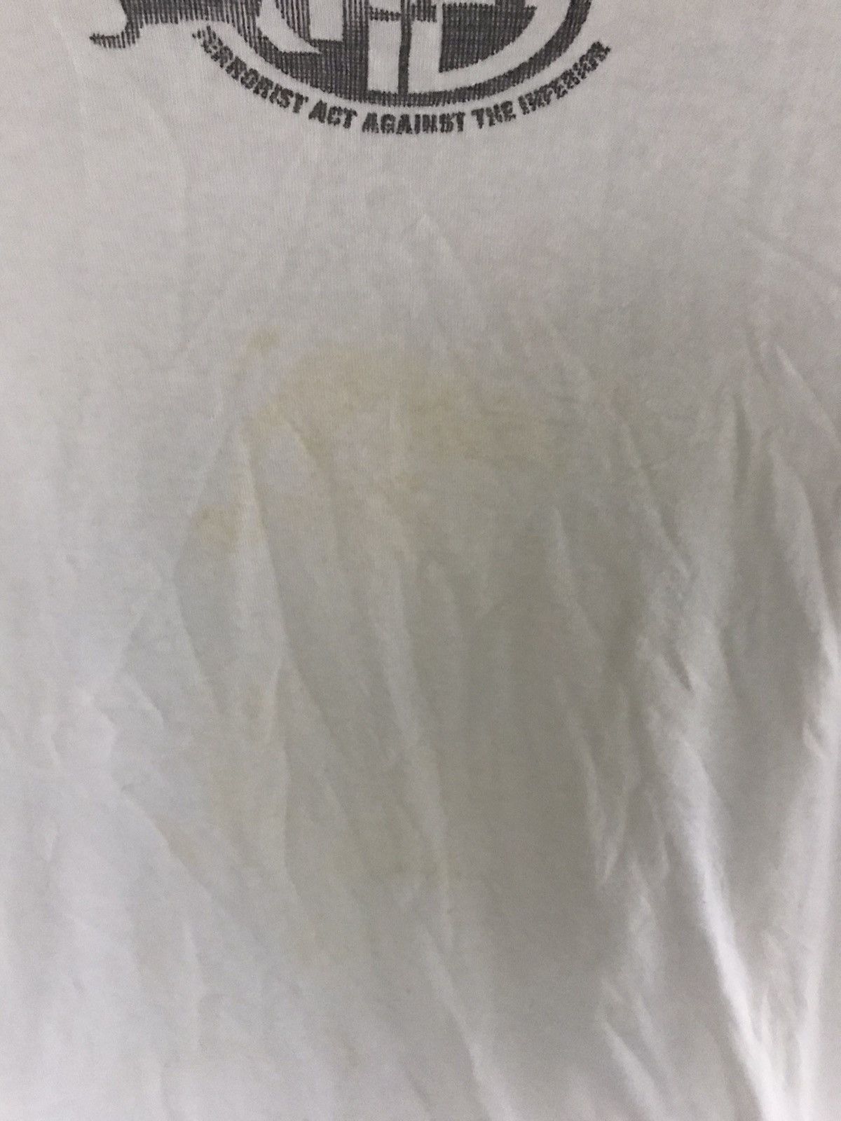Japanese Brand × Vintage MILKBOY Non Negotiate Terorrist Graphic Tee Size US M / EU 48-50 / 2 - 6 Thumbnail