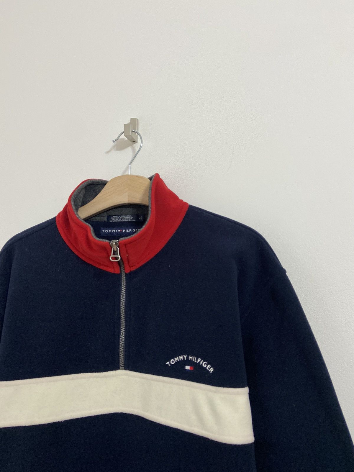 Tommy Hilfiger Tommy Hilfiger Vintage Zip Fleece Size US L / EU 52-54 / 3 - 2 Thumbnail