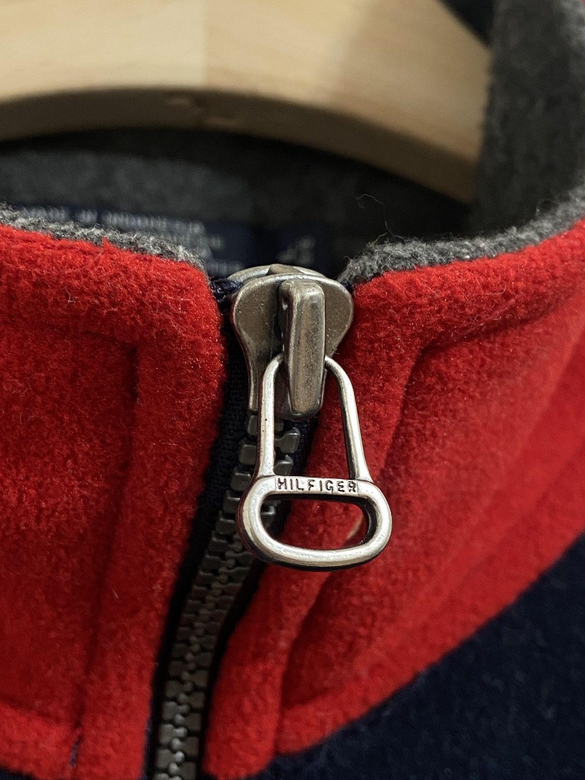 Tommy Hilfiger Tommy Hilfiger Vintage Zip Fleece Size US L / EU 52-54 / 3 - 11 Thumbnail