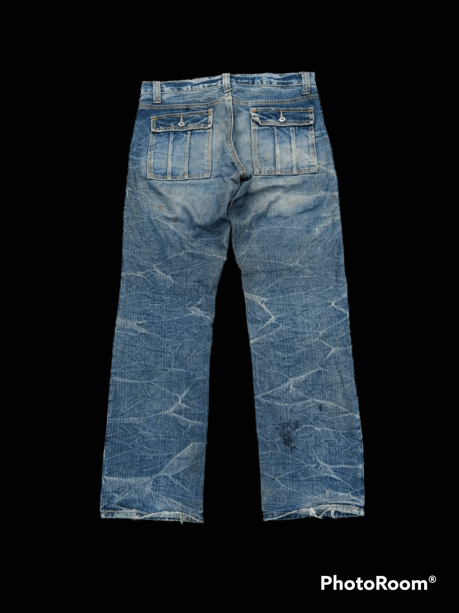SiCk⚡DISTRESSED BUZEMAYSE BUSHPANTS