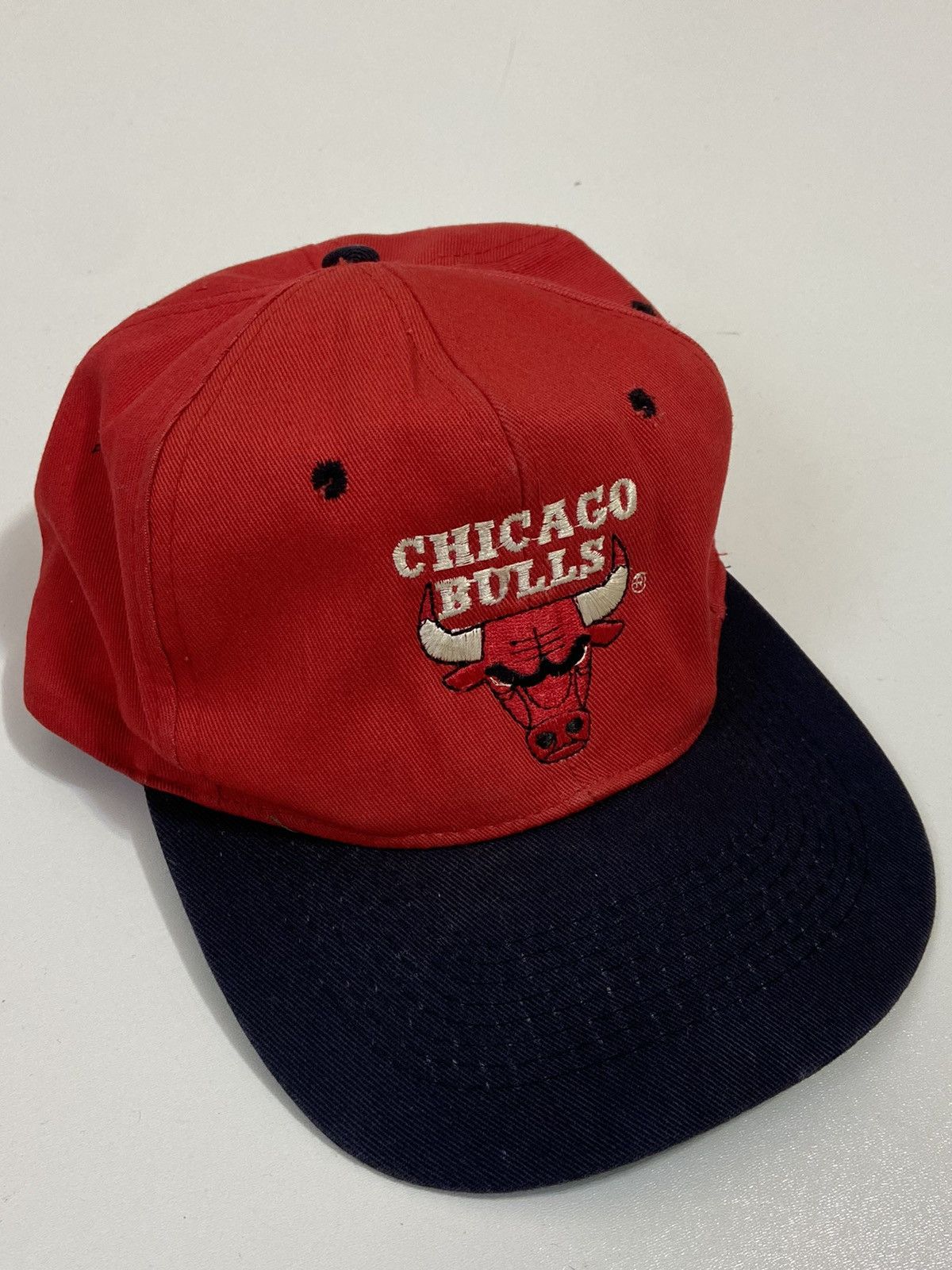 NBA Vintage Chicago Bulls Cap 90s AmericanWear Y2K Casual Style Size ONE SIZE - 2 Thumbnail