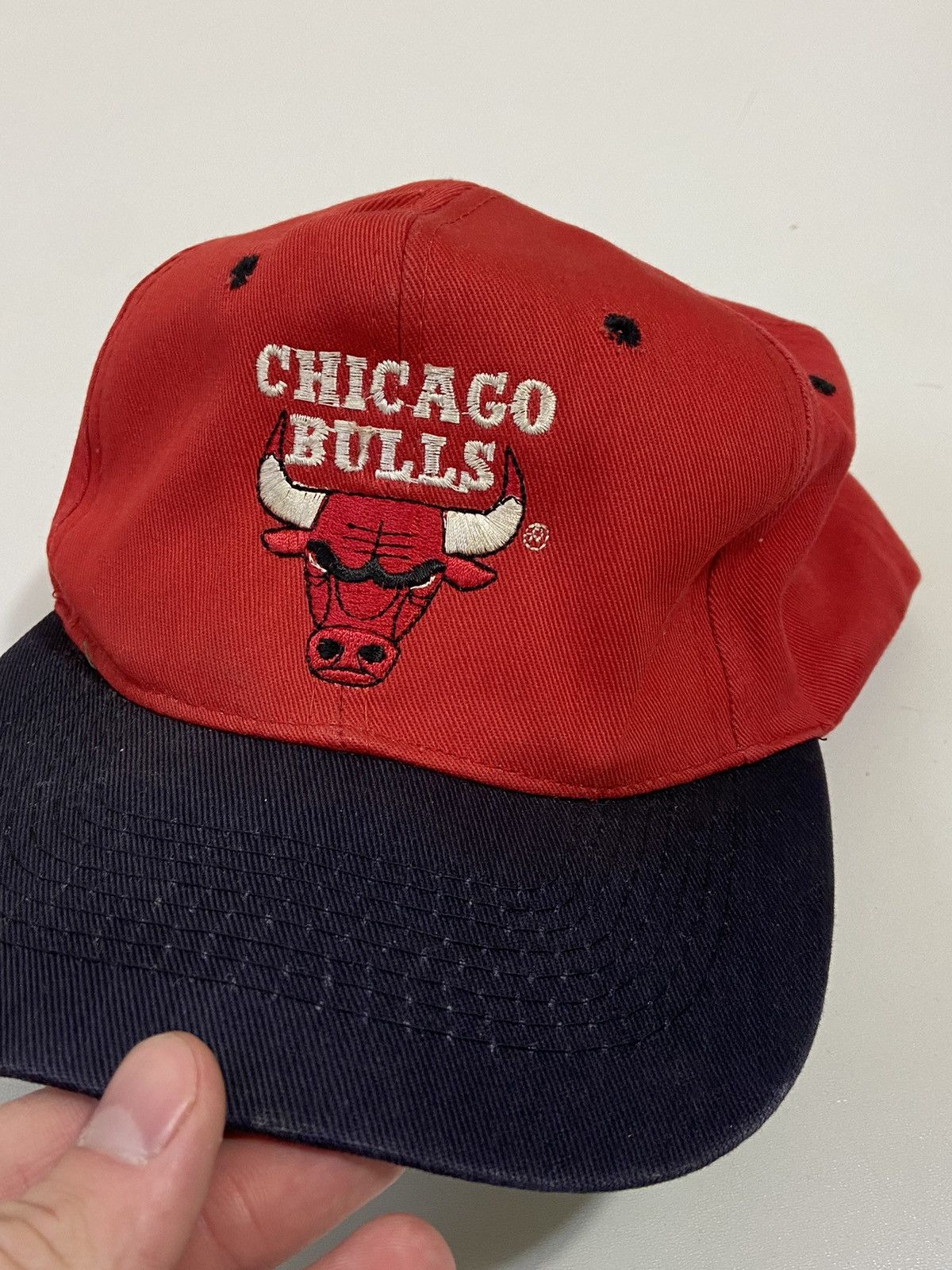 NBA Vintage Chicago Bulls Cap 90s AmericanWear Y2K Casual Style Size ONE SIZE - 6 Thumbnail