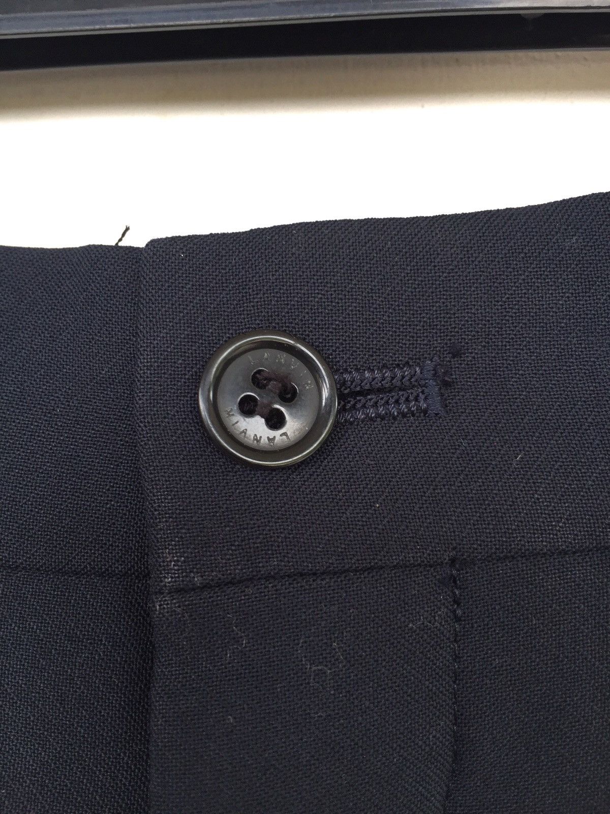 Lanvin OG Lanvin Paris Air Force Blue Wool Blend Pants Size US 31 - 5 Thumbnail