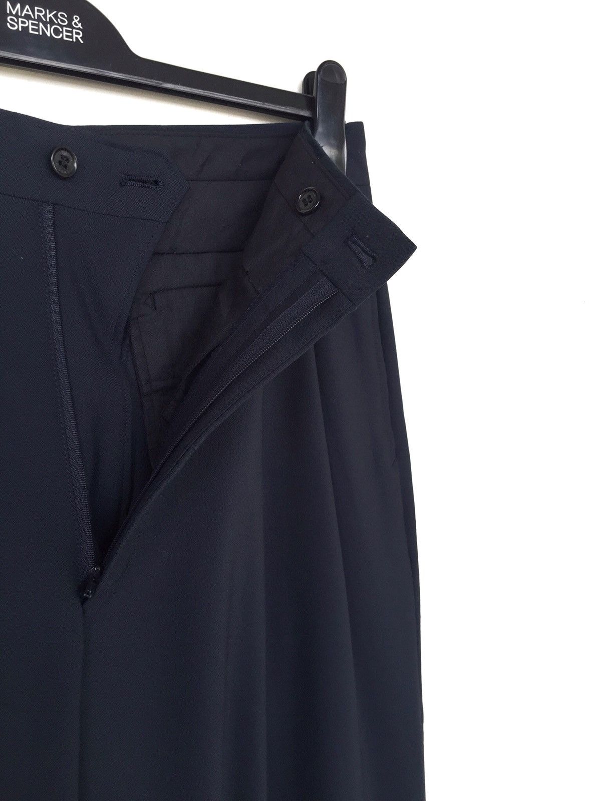 Lanvin OG Lanvin Paris Air Force Blue Wool Blend Pants Size US 31 - 6 Thumbnail
