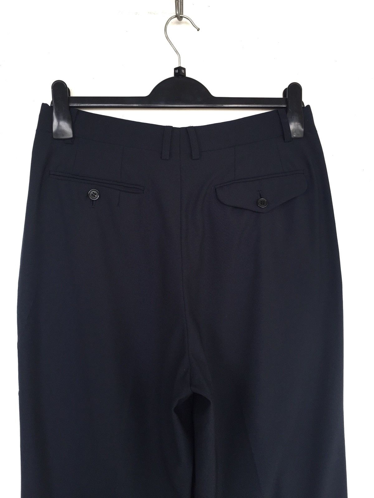 Lanvin OG Lanvin Paris Air Force Blue Wool Blend Pants Size US 31 - 8 Thumbnail