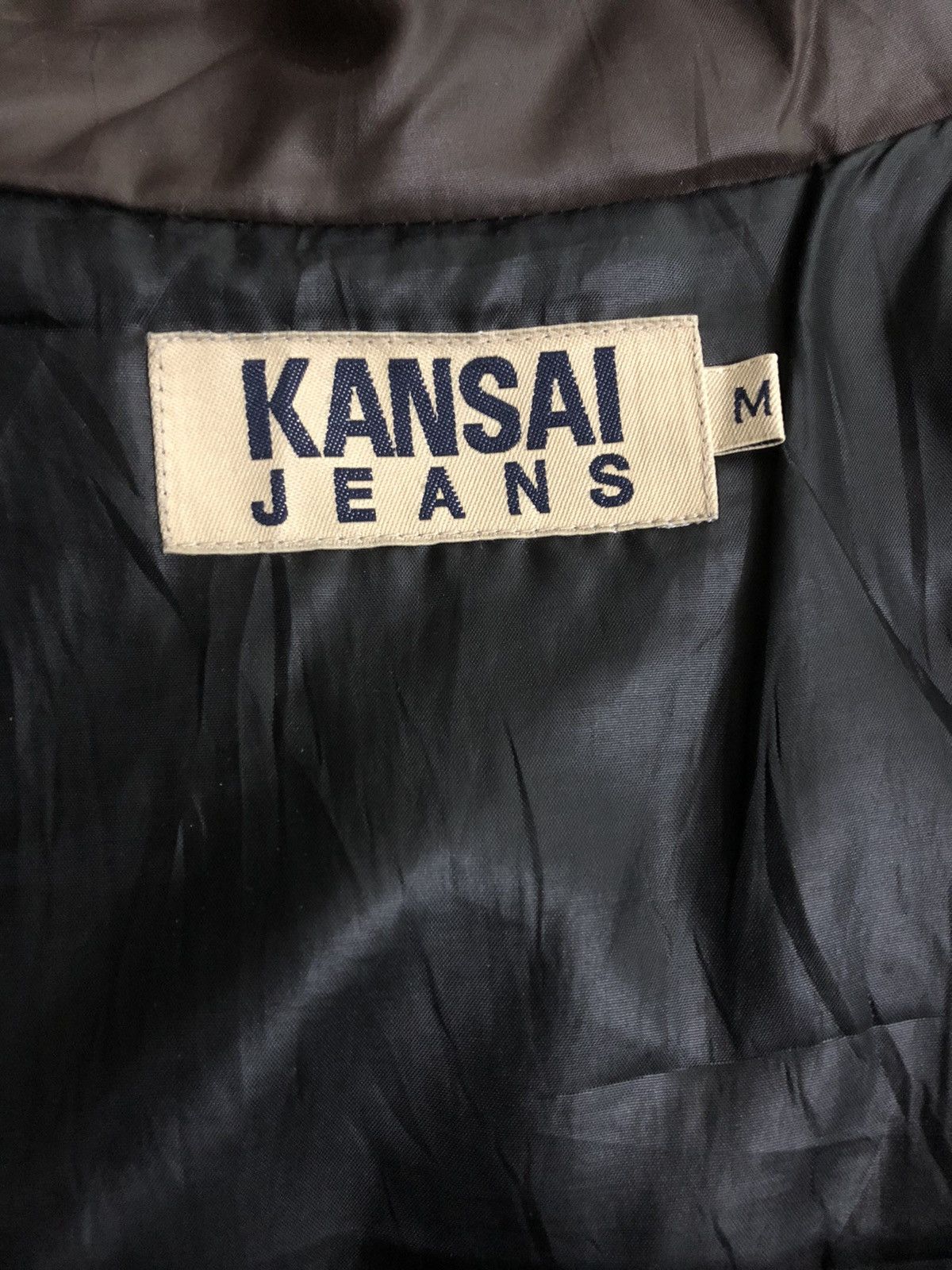 Kansai Yamamoto Kansai Jeans Puffer Vest Size US L / EU 52-54 / 3 - 5 Thumbnail