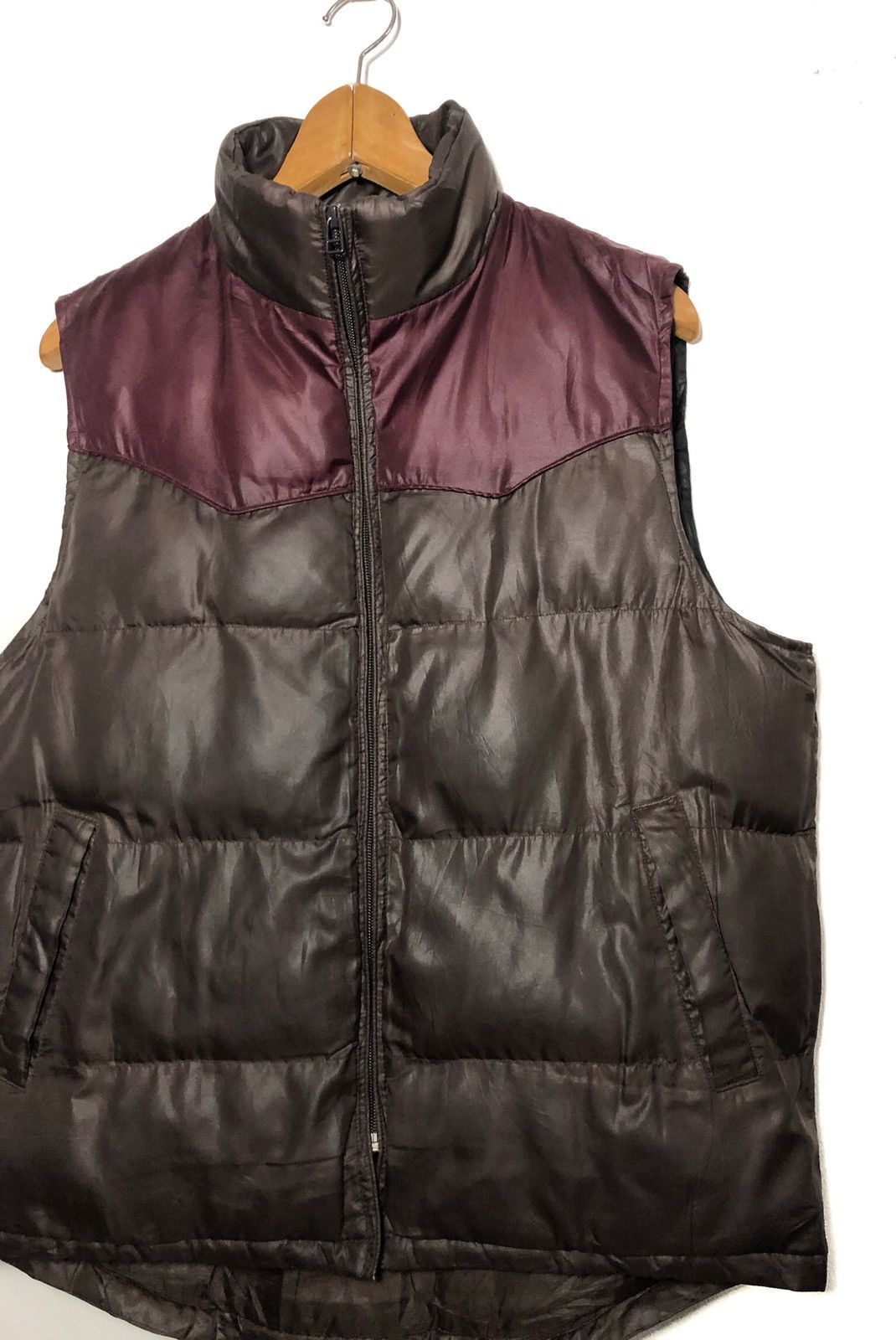 Kansai Yamamoto Kansai Jeans Puffer Vest Size US L / EU 52-54 / 3 - 3 Thumbnail