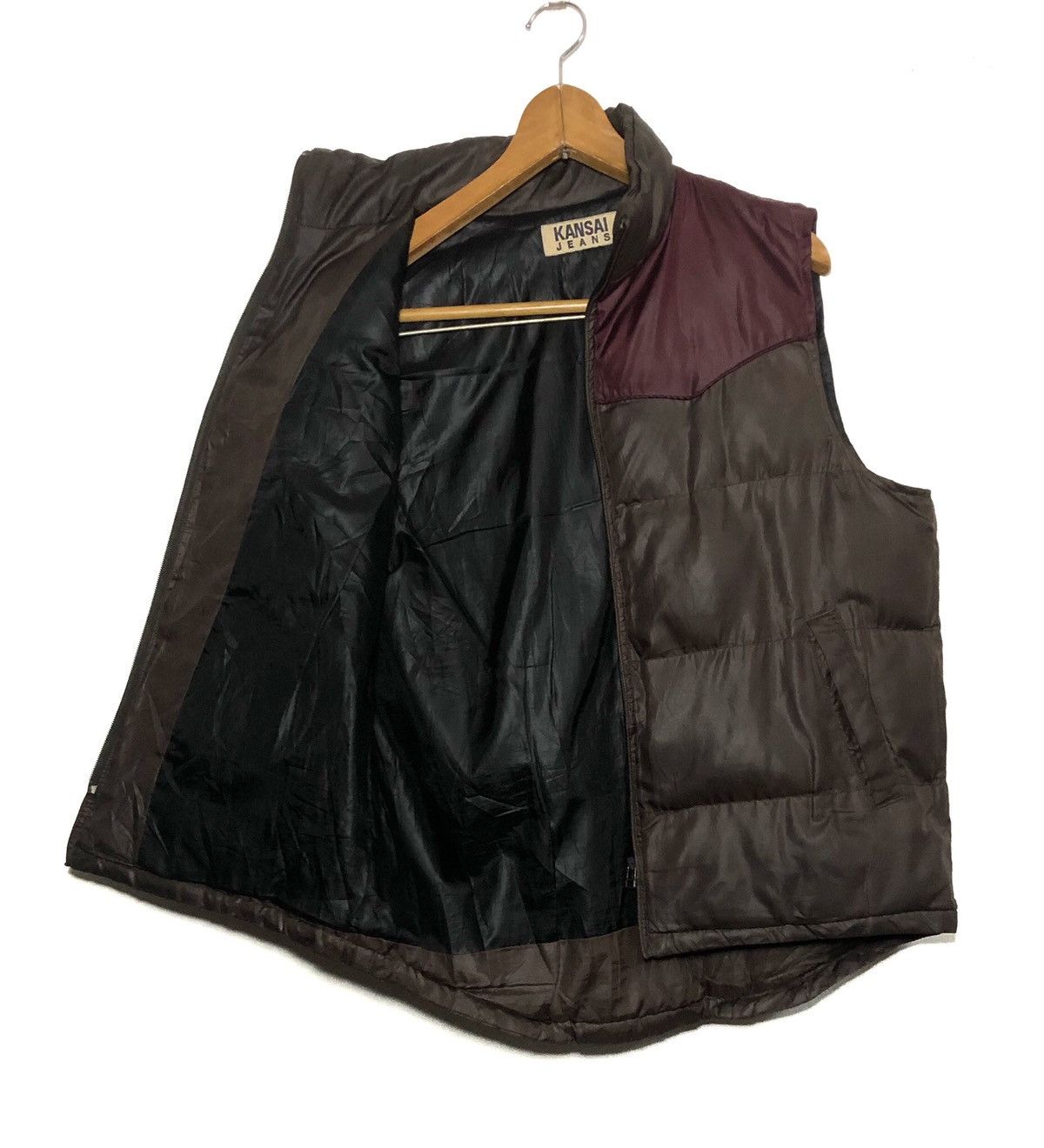 Kansai Yamamoto Kansai Jeans Puffer Vest Size US L / EU 52-54 / 3 - 2 Thumbnail