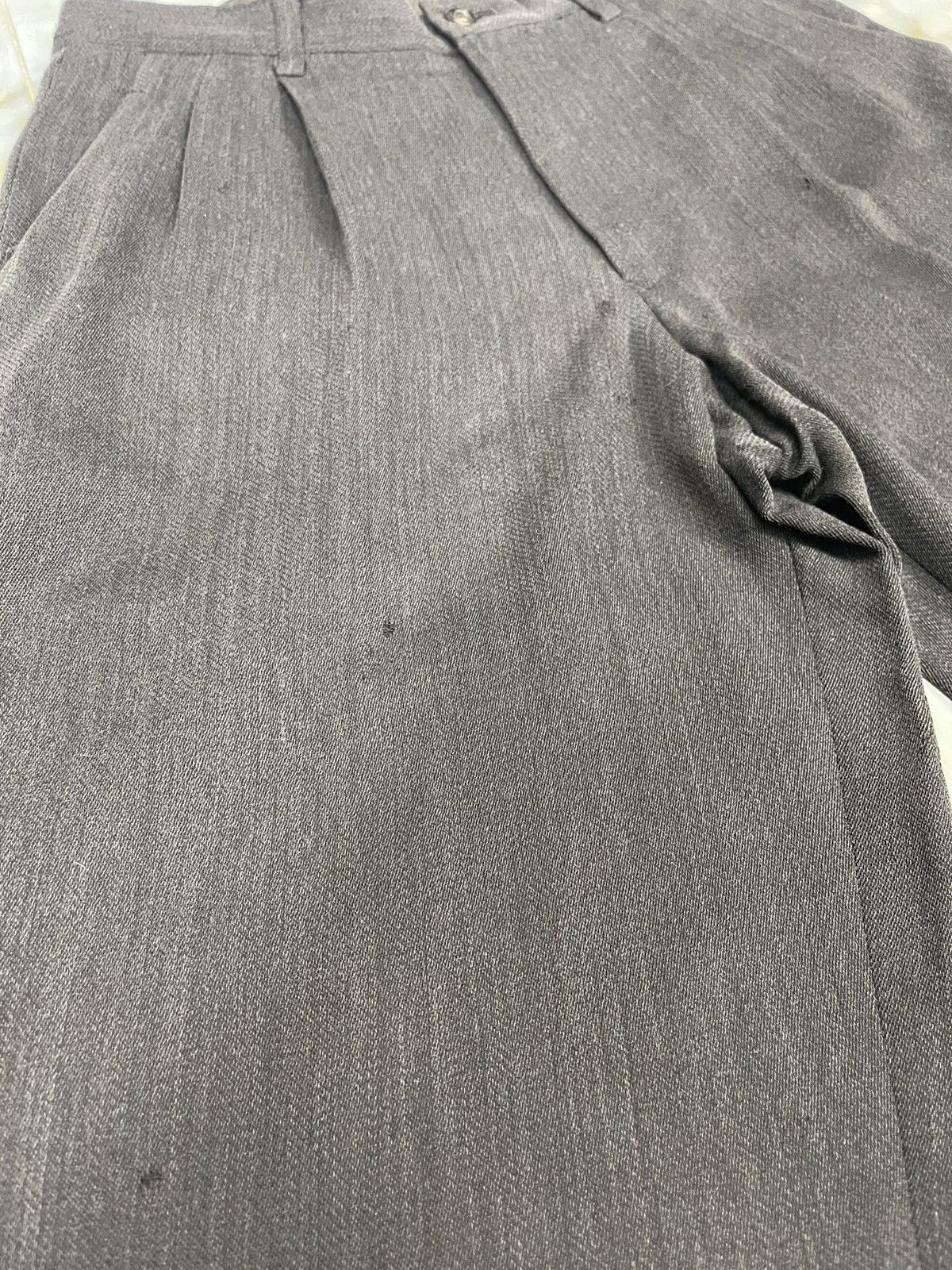 Issey Miyake ISSEY MIYAKE MEN BROWN TROUSERS DISTRESSED Size US 30 / EU 46 - 10 Thumbnail