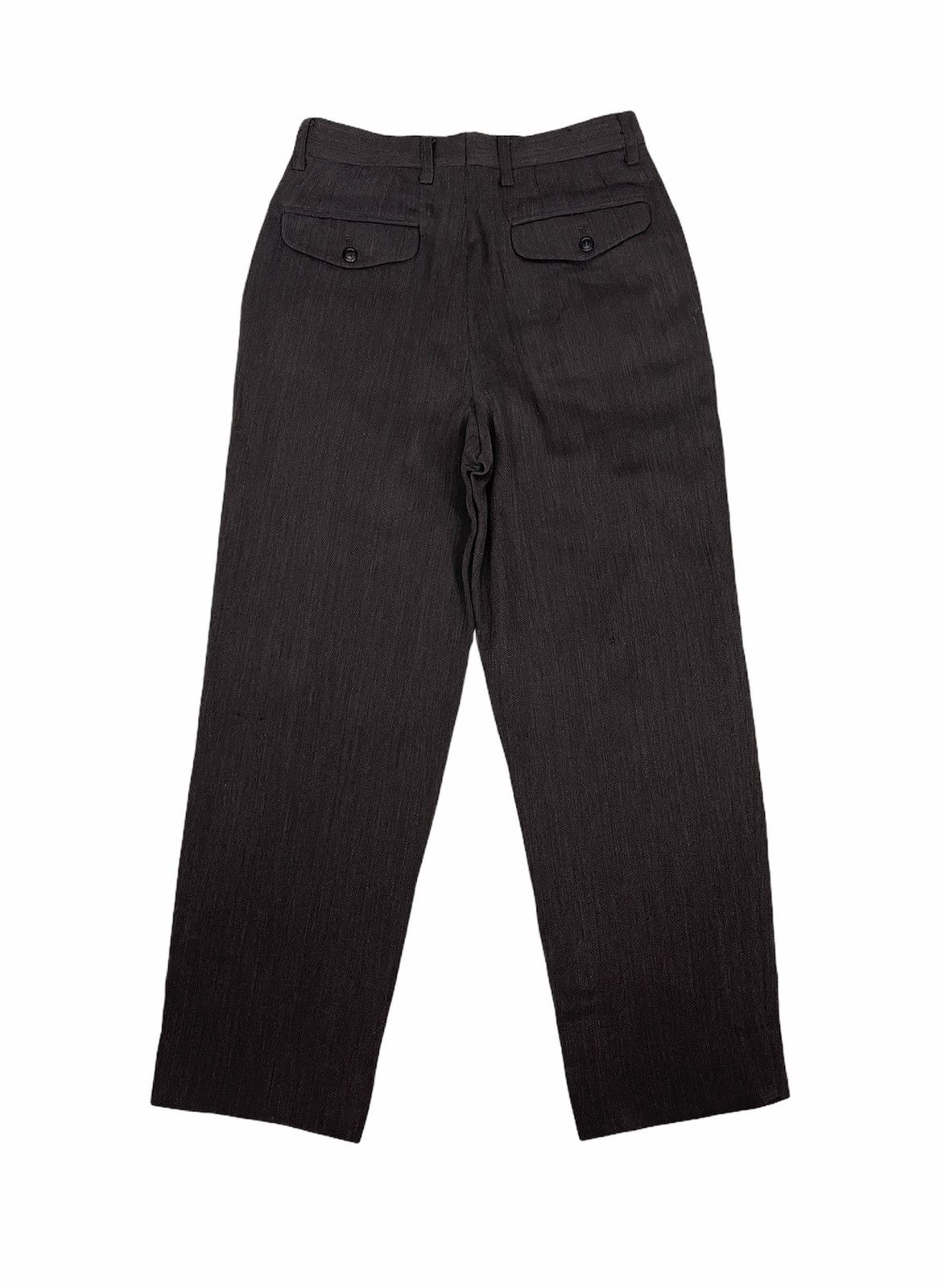 Issey Miyake ISSEY MIYAKE MEN BROWN TROUSERS DISTRESSED Size US 30 / EU 46 - 3 Thumbnail