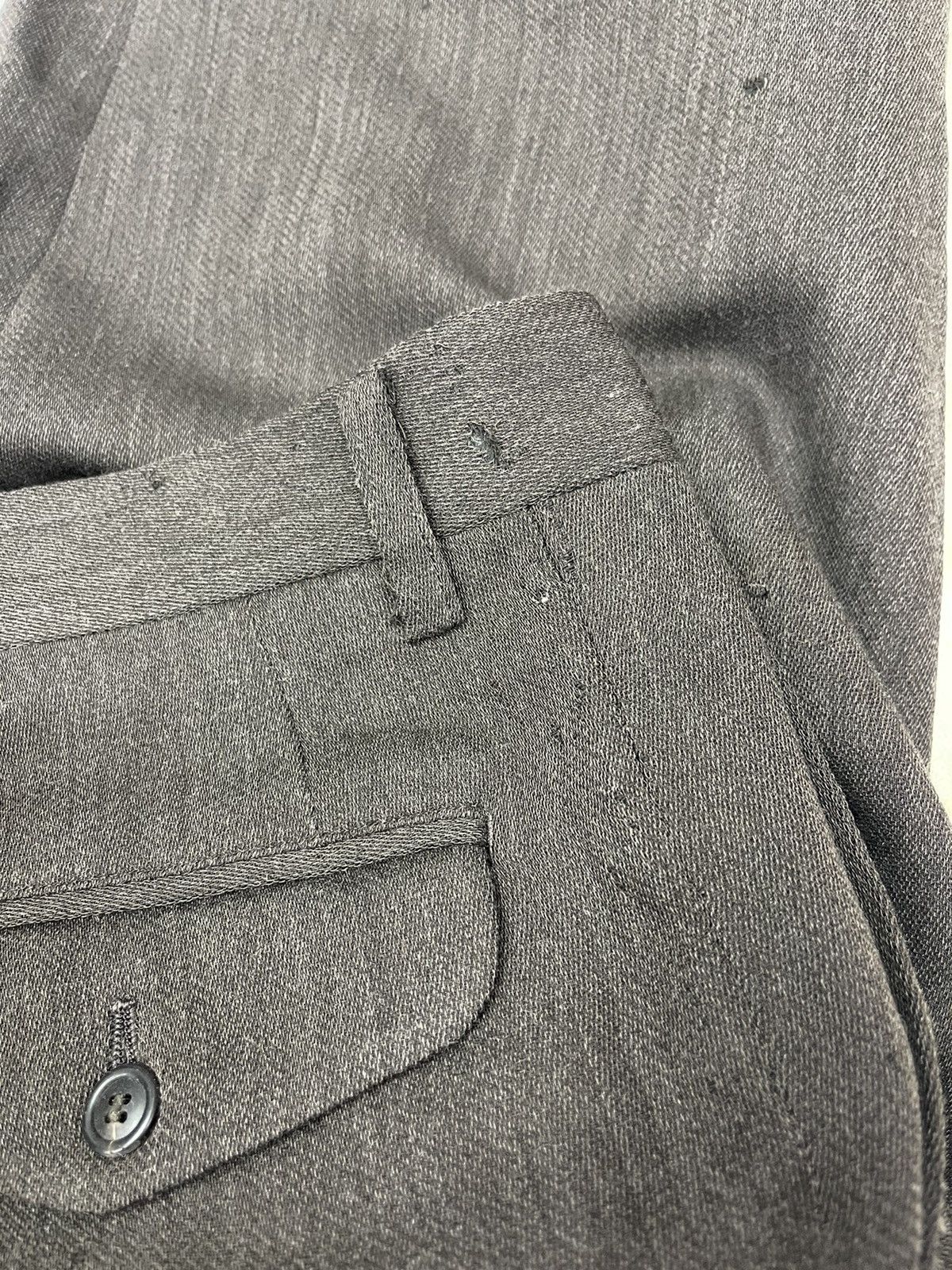 Issey Miyake ISSEY MIYAKE MEN BROWN TROUSERS DISTRESSED Size US 30 / EU 46 - 5 Thumbnail