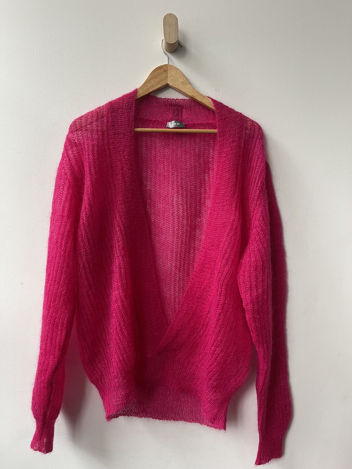 Dior × ERL Dior ERL Mohair Sweater Cardigan 1/3 Size US M / EU 48-50 / 2 - 2 Thumbnail