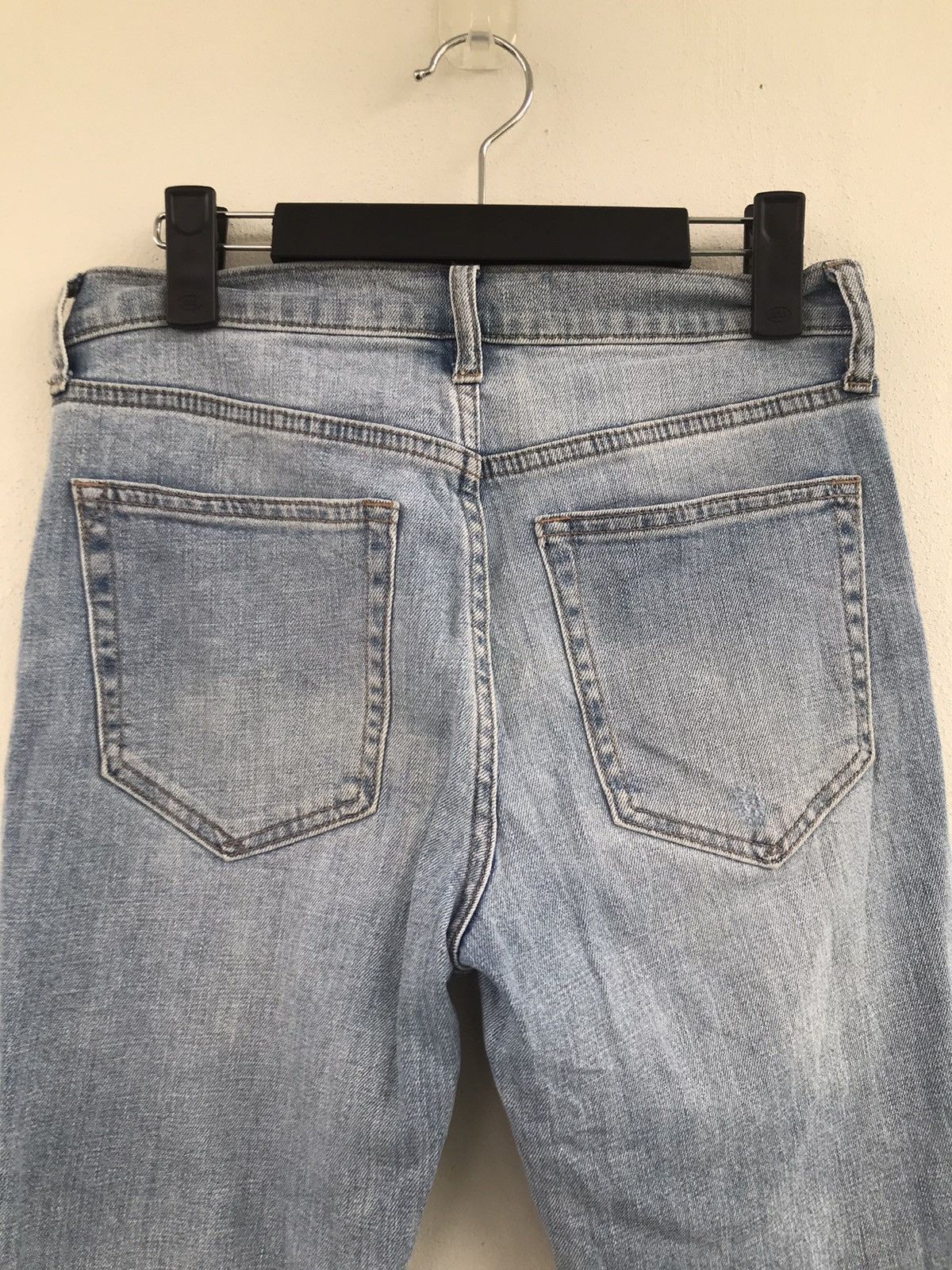Gap Gap 1969 Distressed ripped Slim Fit denim jeans Size US 28 / EU 44 - 15 Thumbnail