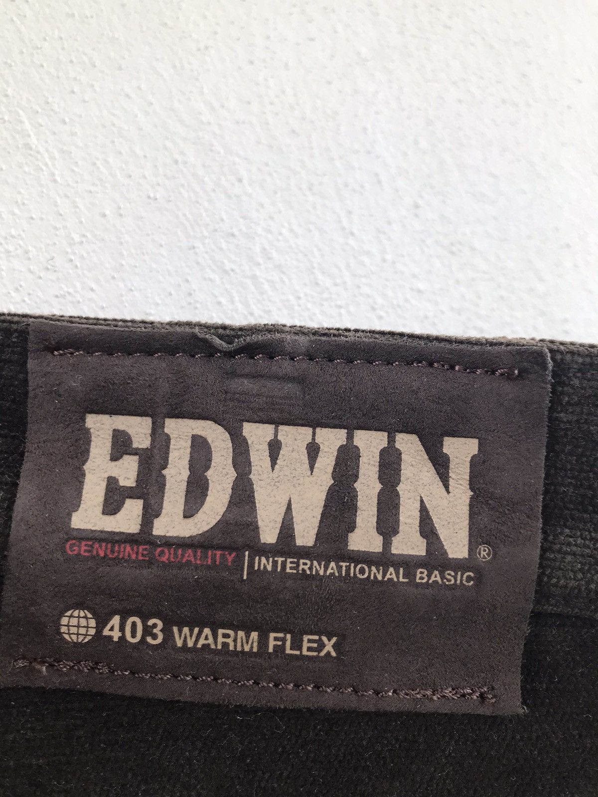 Edwin Edwin 403 warm flex Denim Jeans Size US 37 - 13 Thumbnail