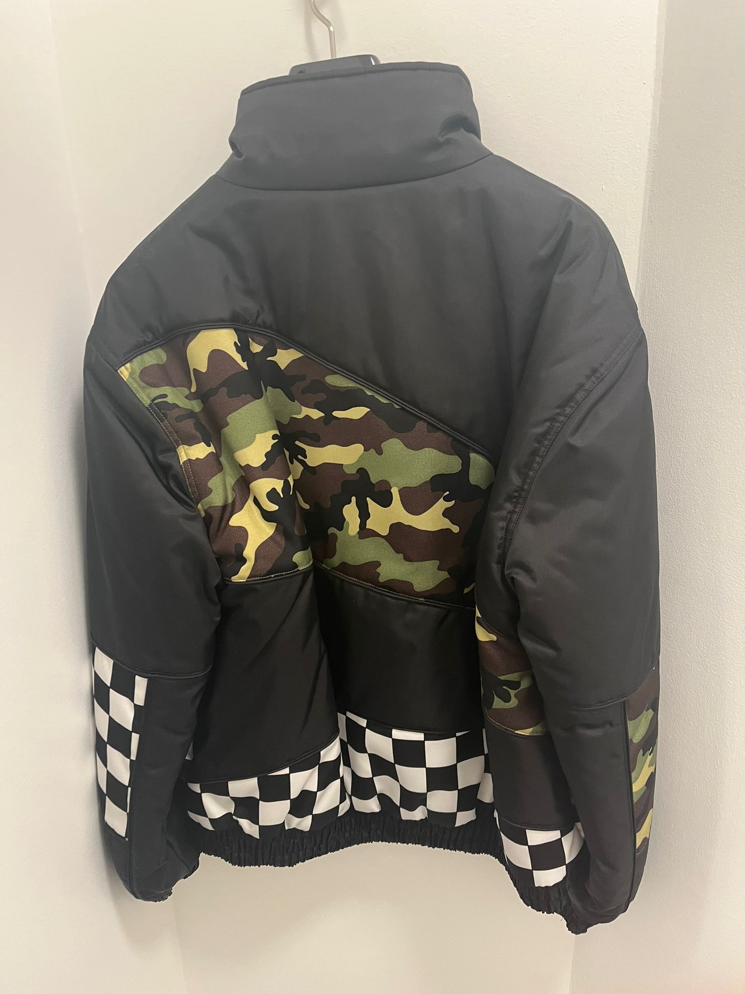 Celine Damier Blouson Jacket in Black Size US L / EU 52-54 / 3 - 11 Thumbnail